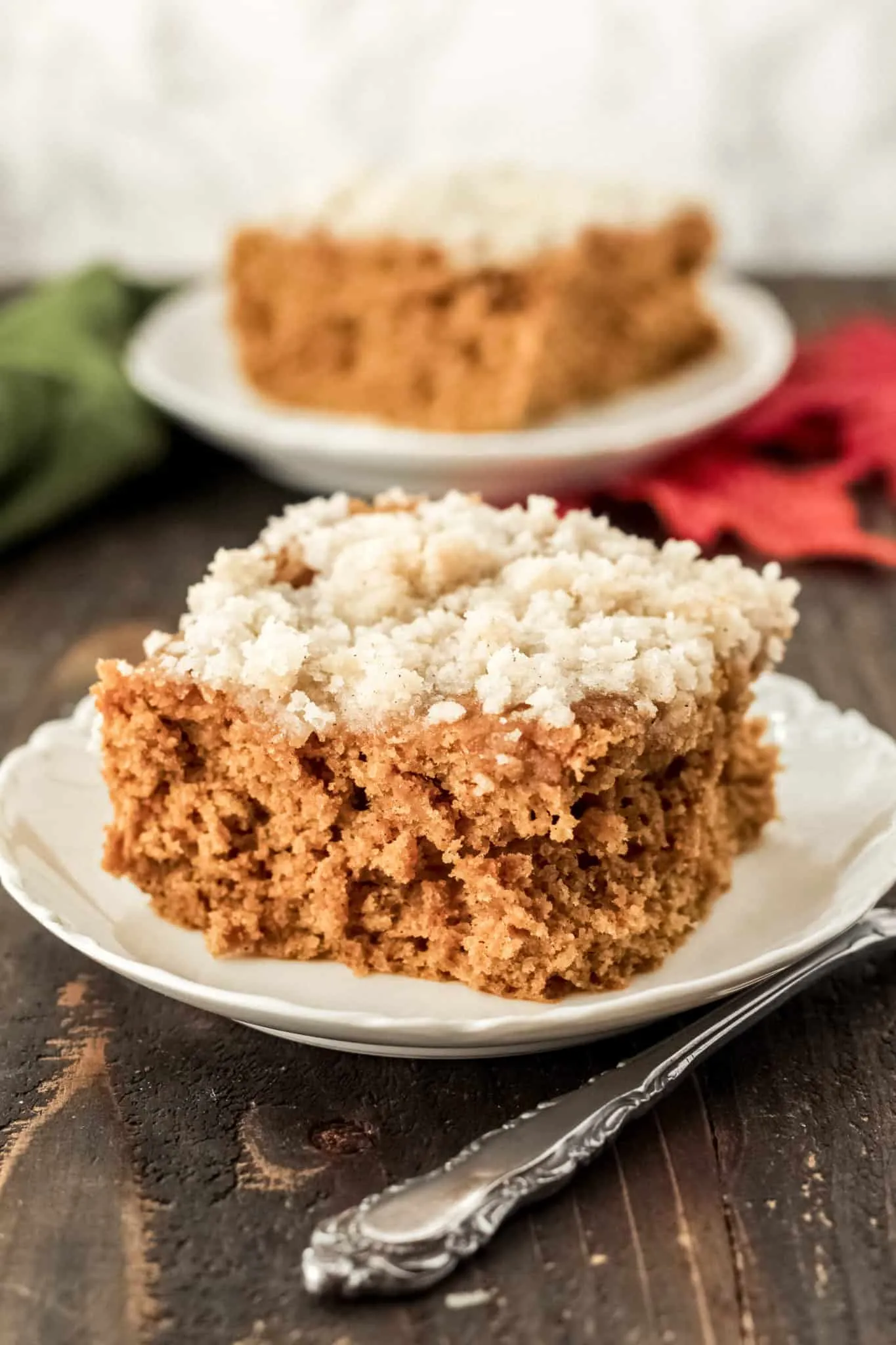 Dairy Free Pumpkin Coffee Cake