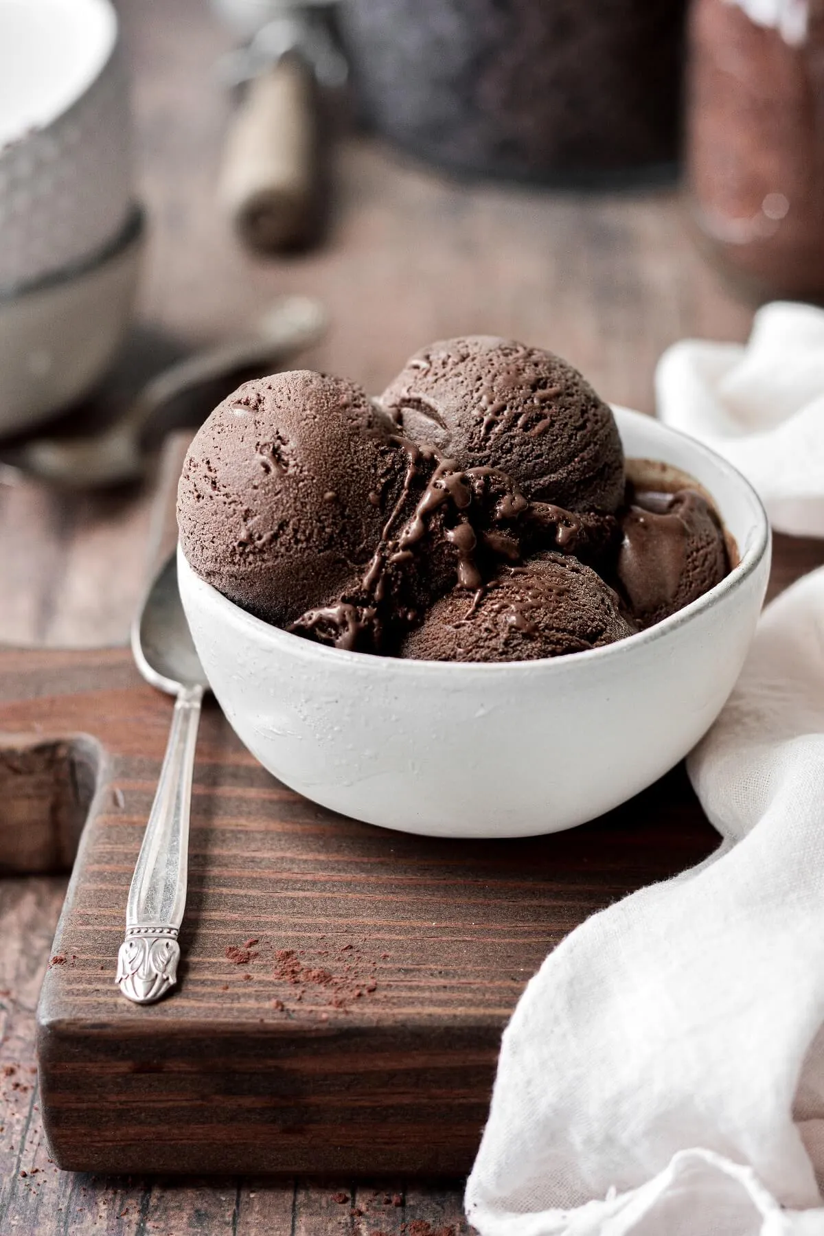 Deep Dark Chocolate Ice Cream
