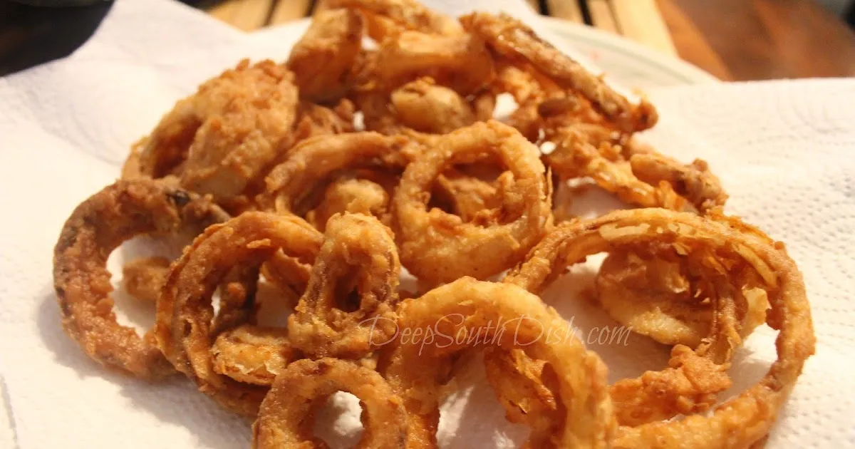 Deep Fried Sweet Vidalia Onion Strips