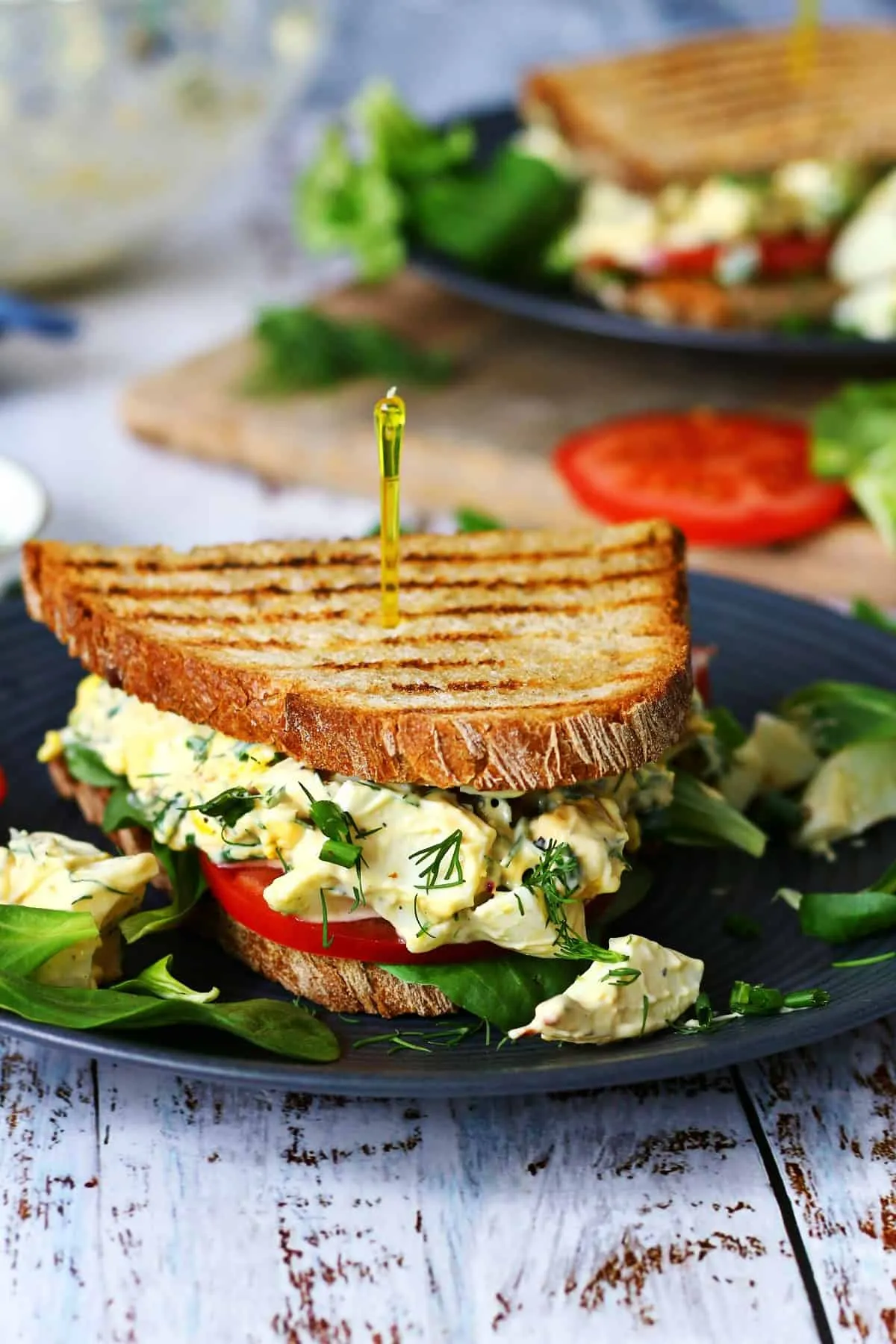 Deluxe Egg Salad Sandwich