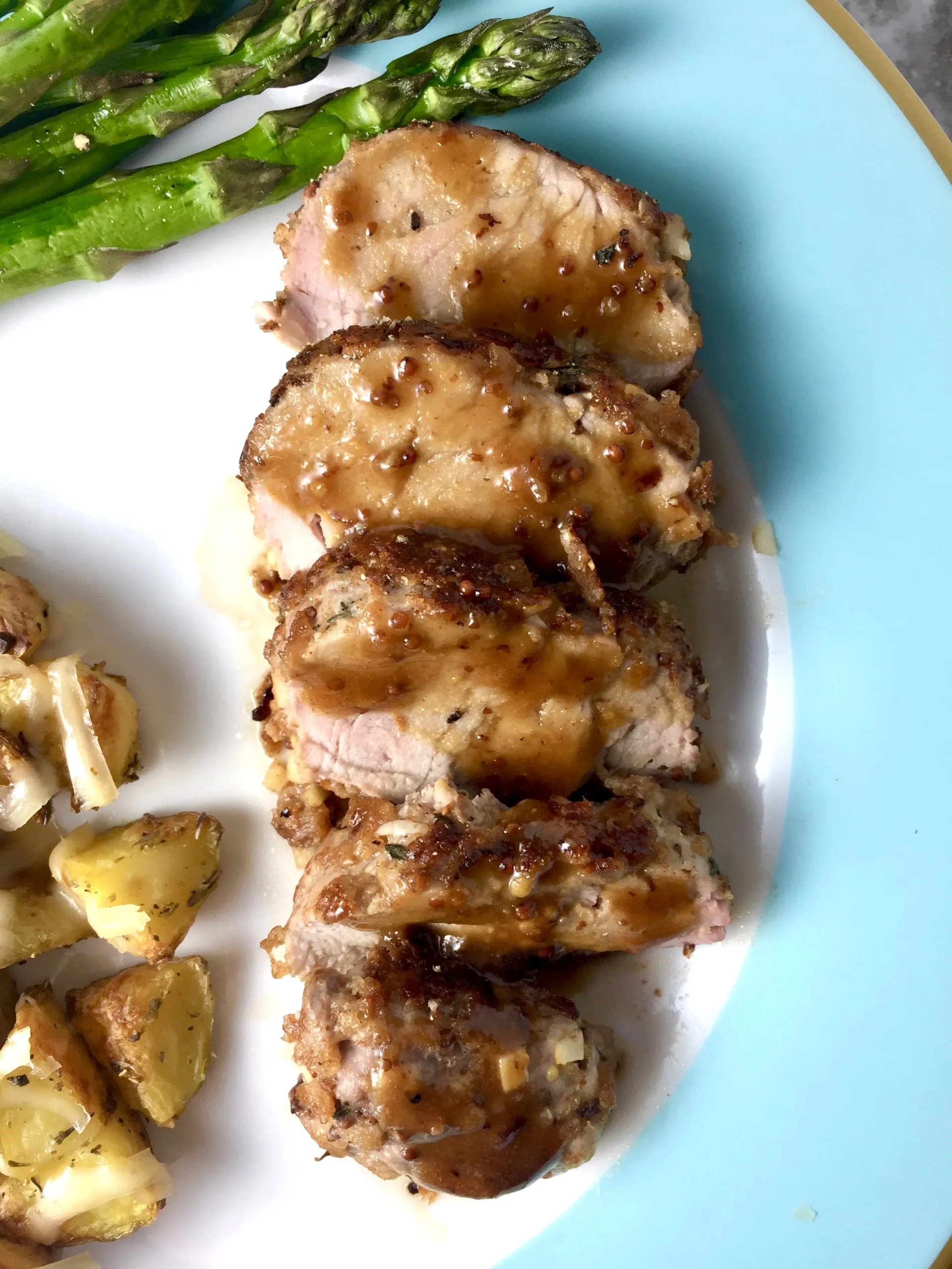 Dijon Crusted Pork Tenderloin