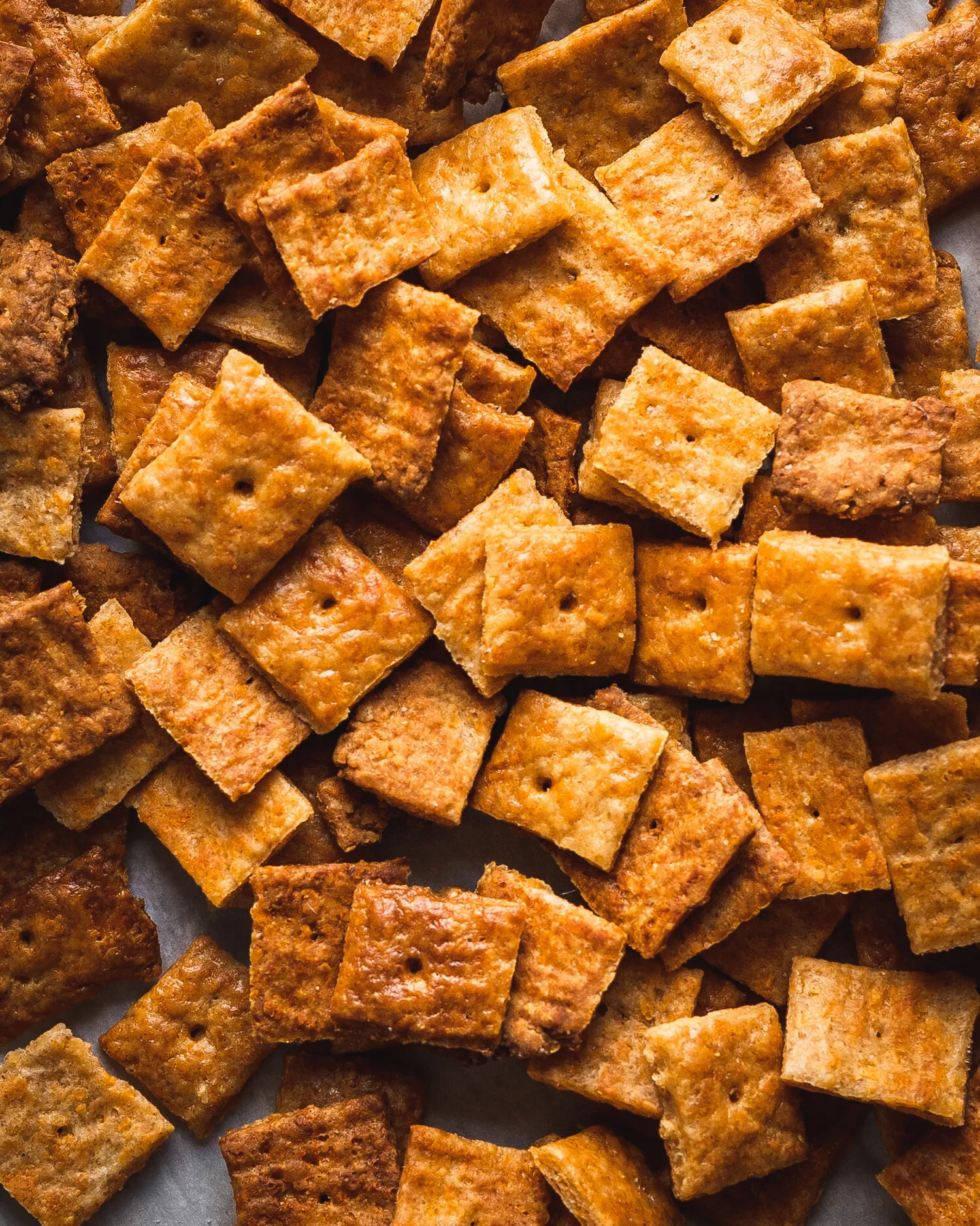 Discard Sourdough Cheddar Crackers