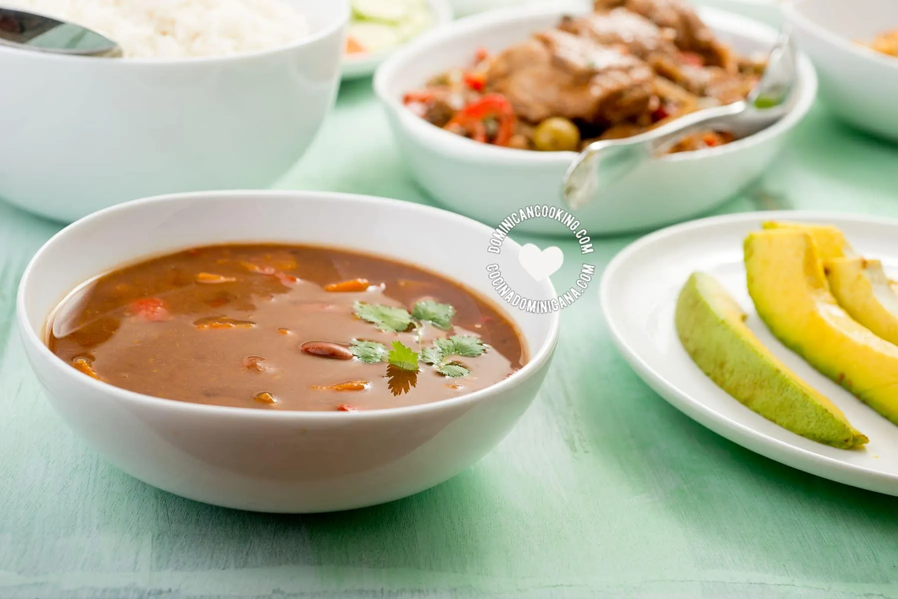 Dominican Beans (Habichuelas Guisadas)