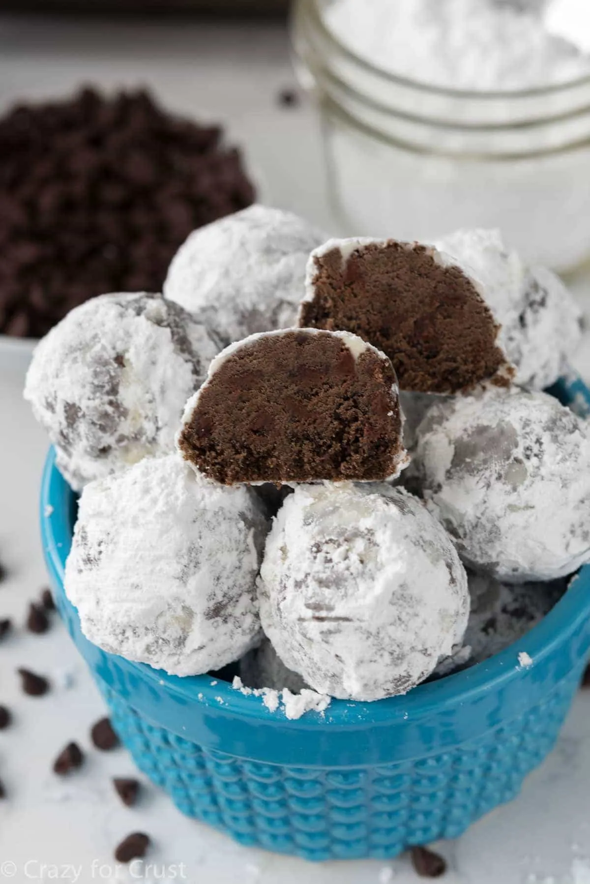 Double Chocolate Cookie Balls