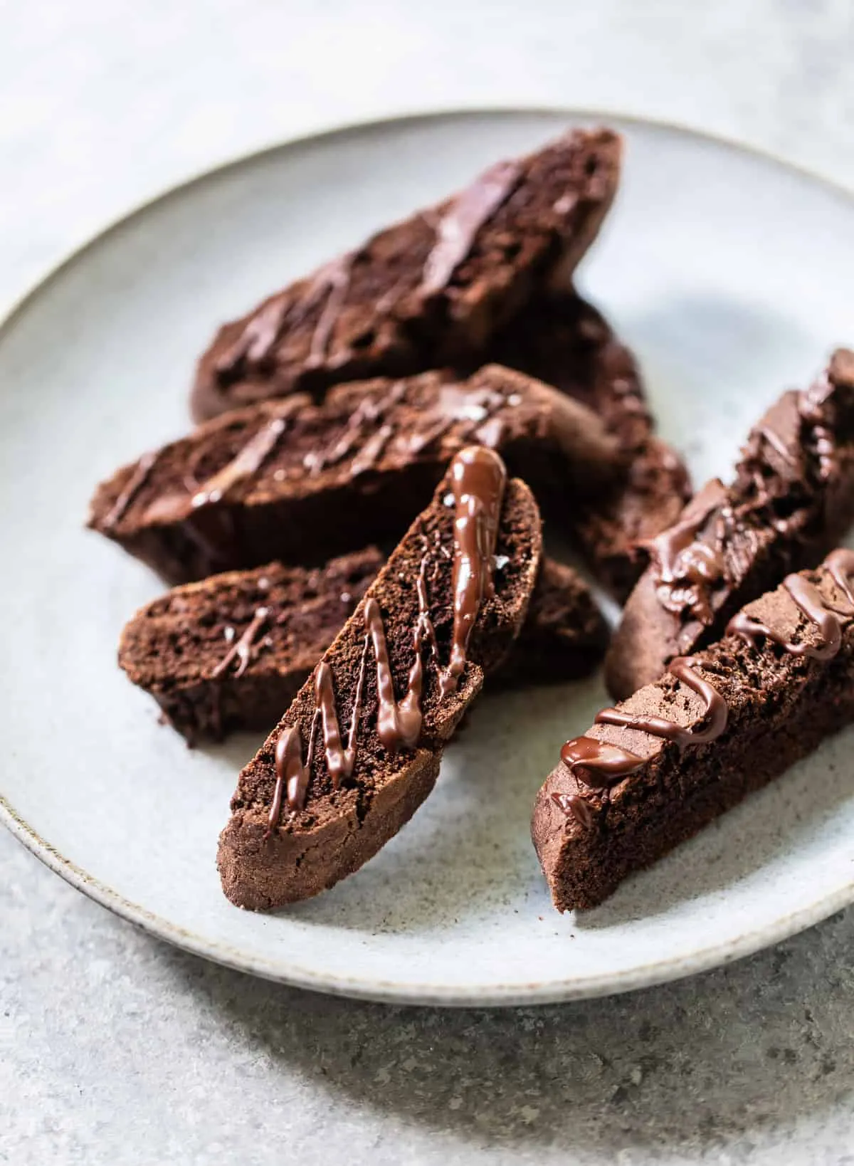 Double Chocolate Hazelnut Biscotti