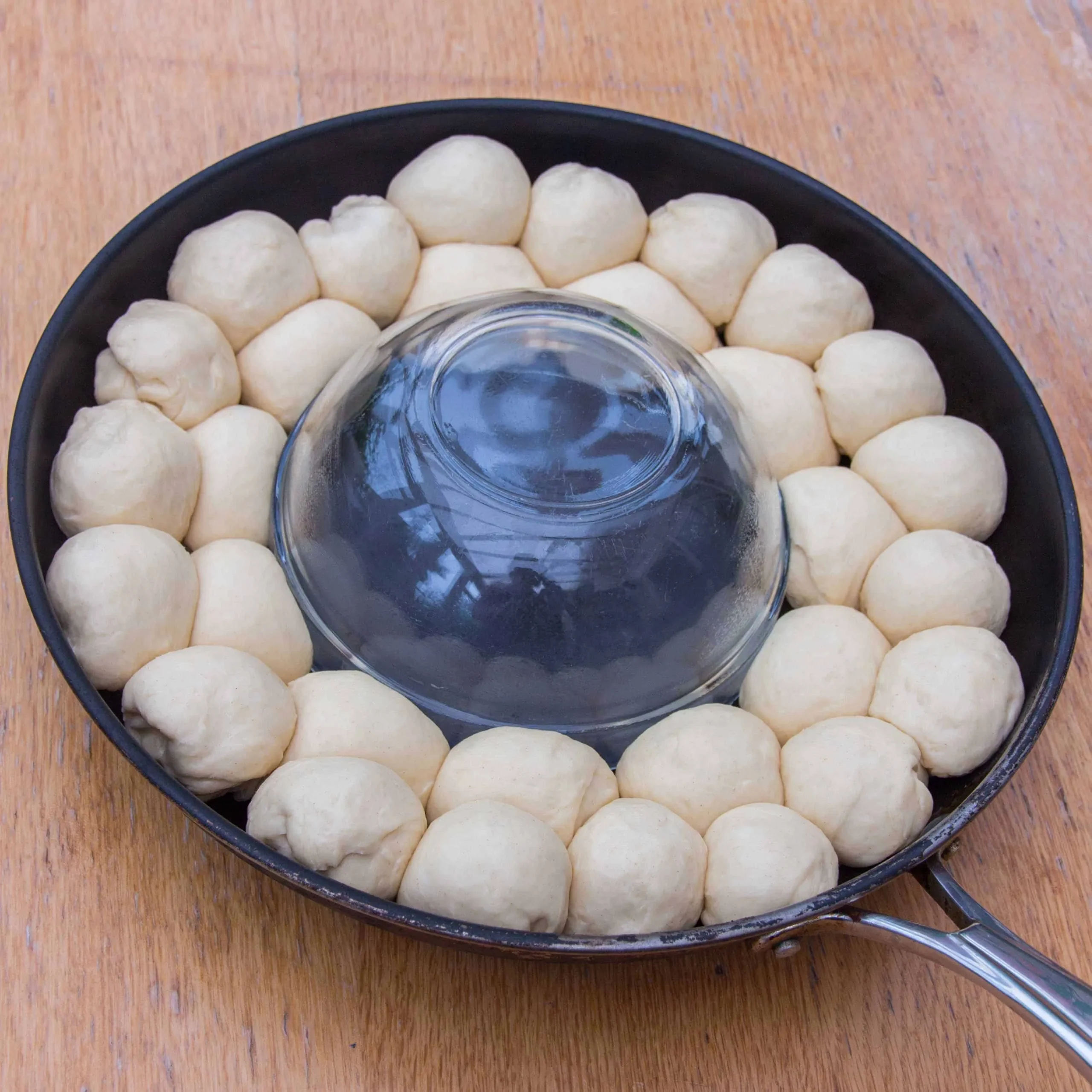 Dough Balls with Cheesy Chard Dip