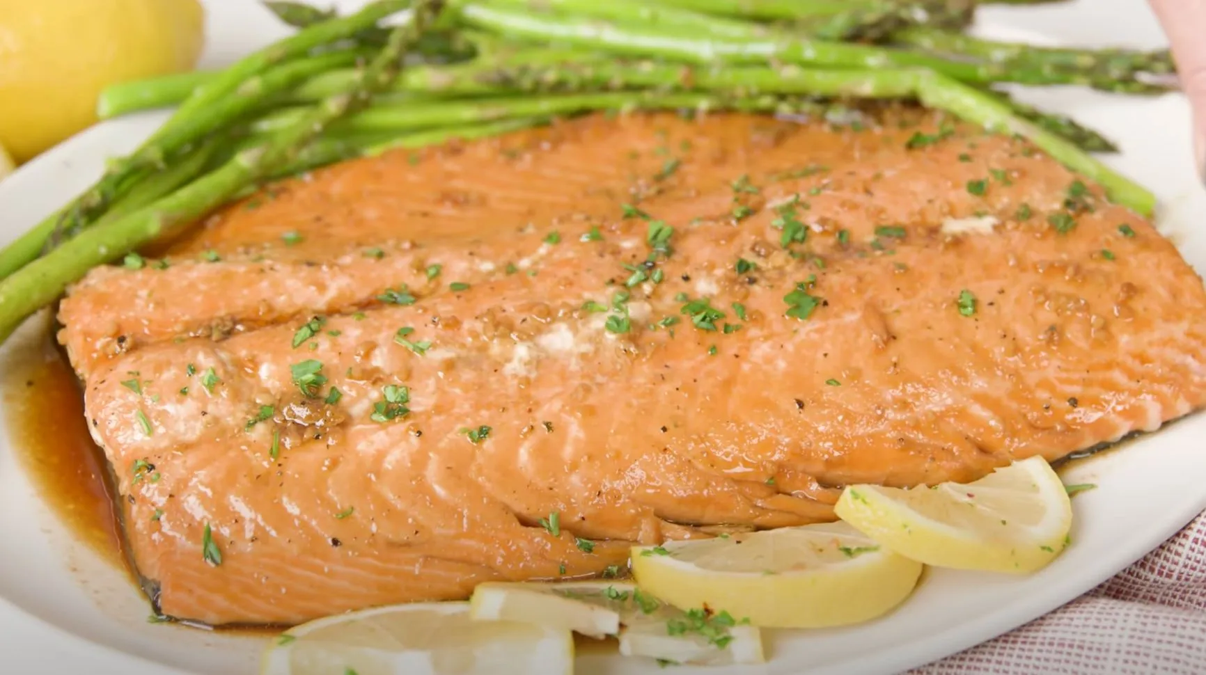 Dr Pepper Glazed Salmon