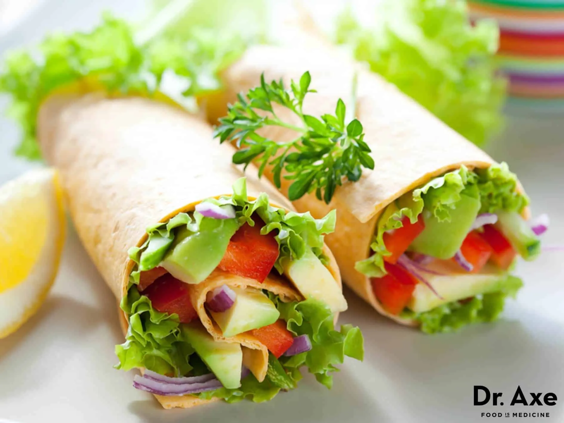 Dr. Ruby's Coconut Avocado Wraps