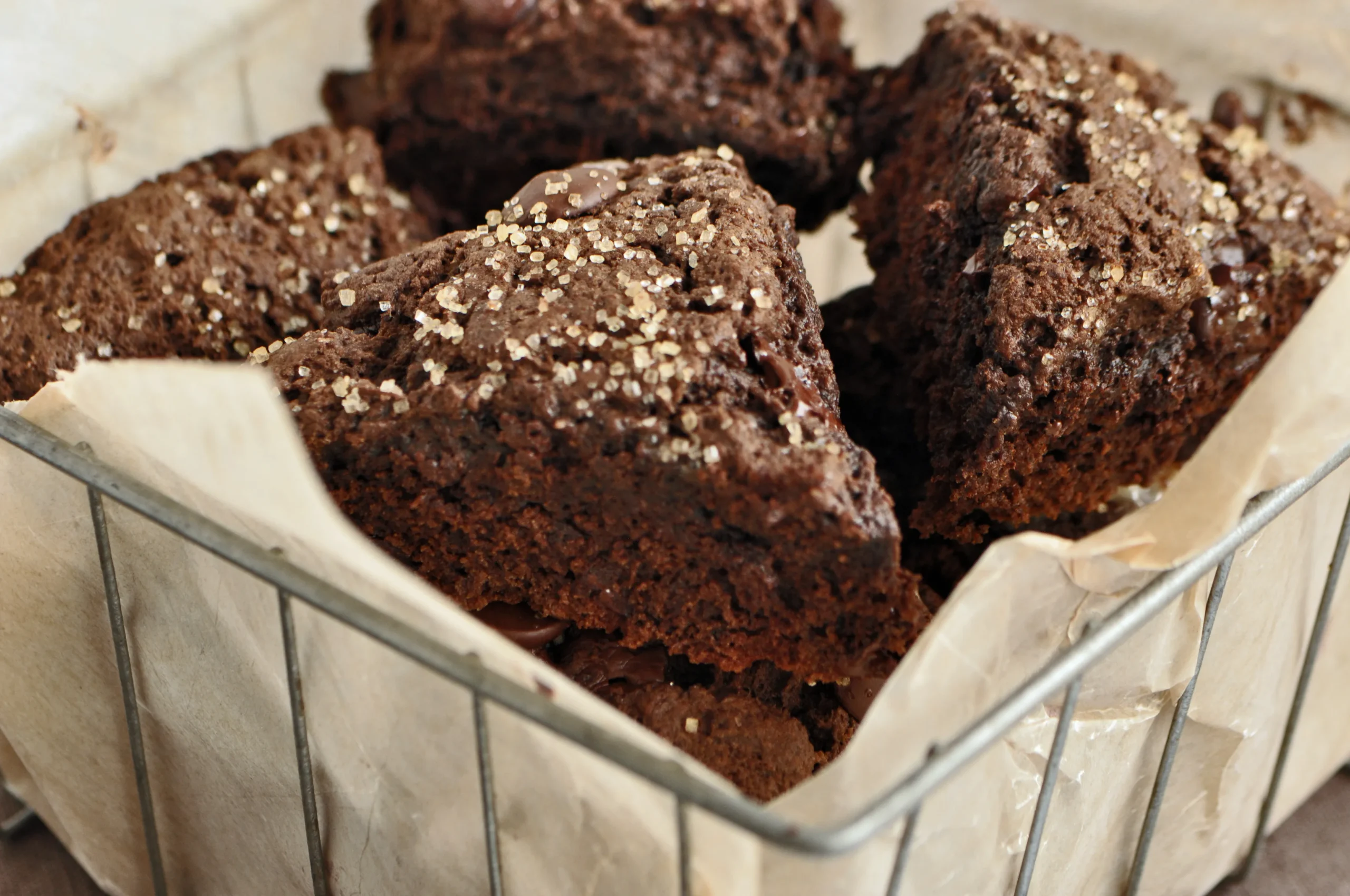 Dreamy Dark Chocolate Scones