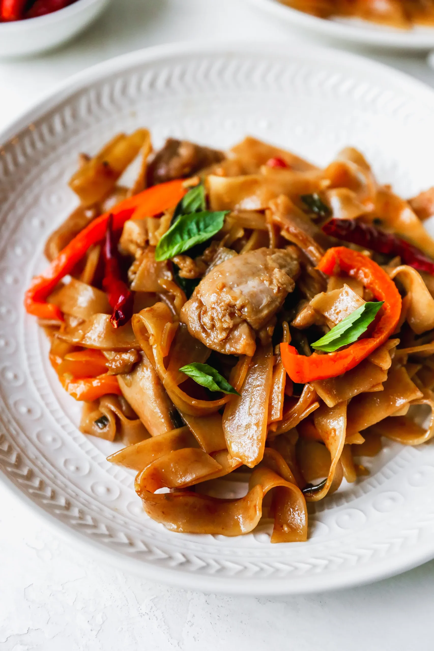 Drunken Noodles with Chicken