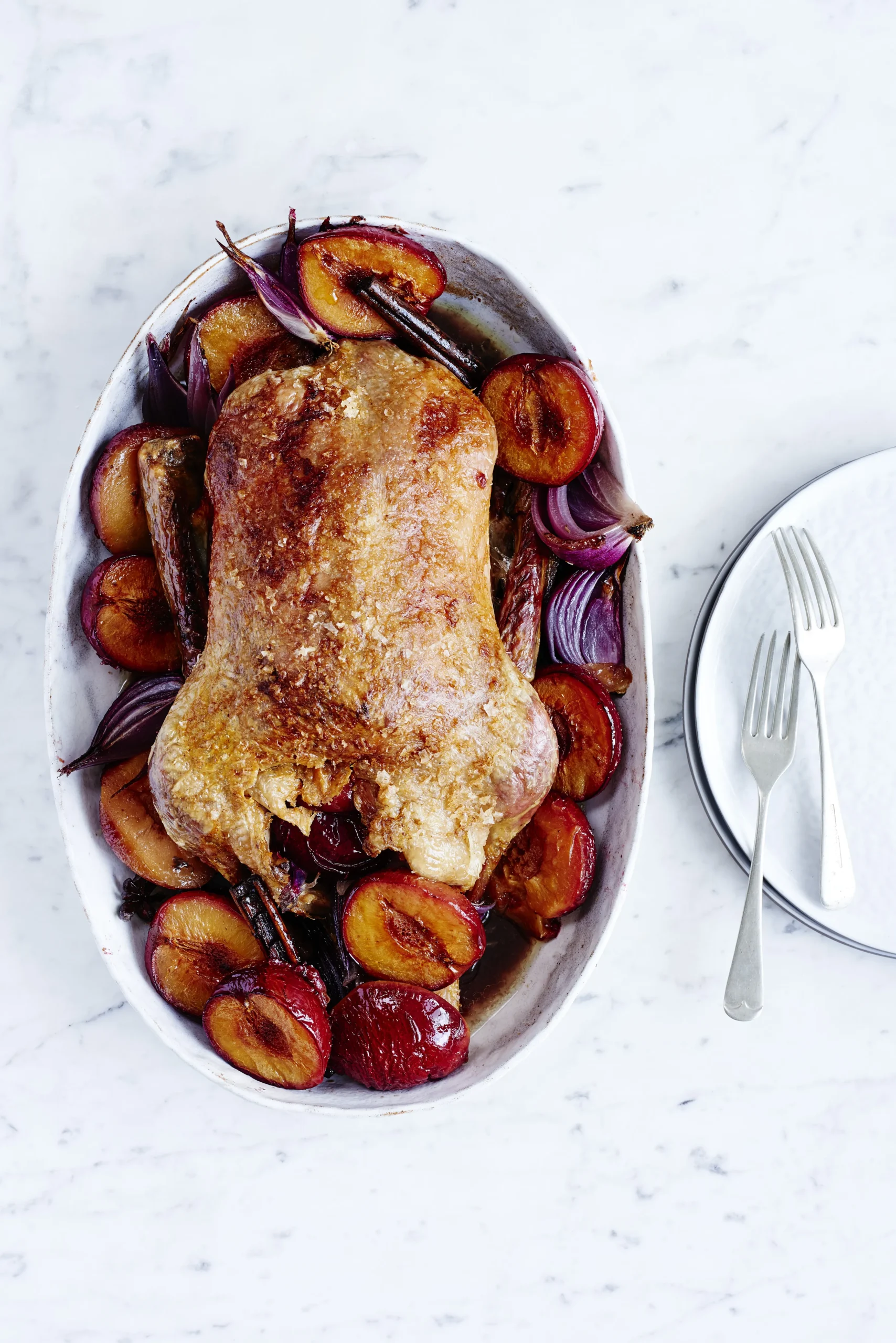 Duck with Plum Sauce