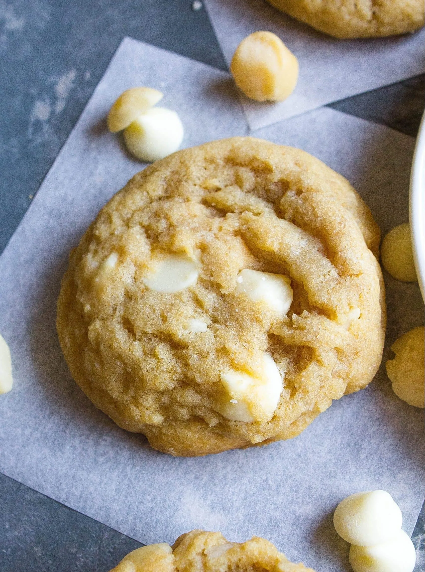 Dulcey White Chocolate Macadamia Cookies