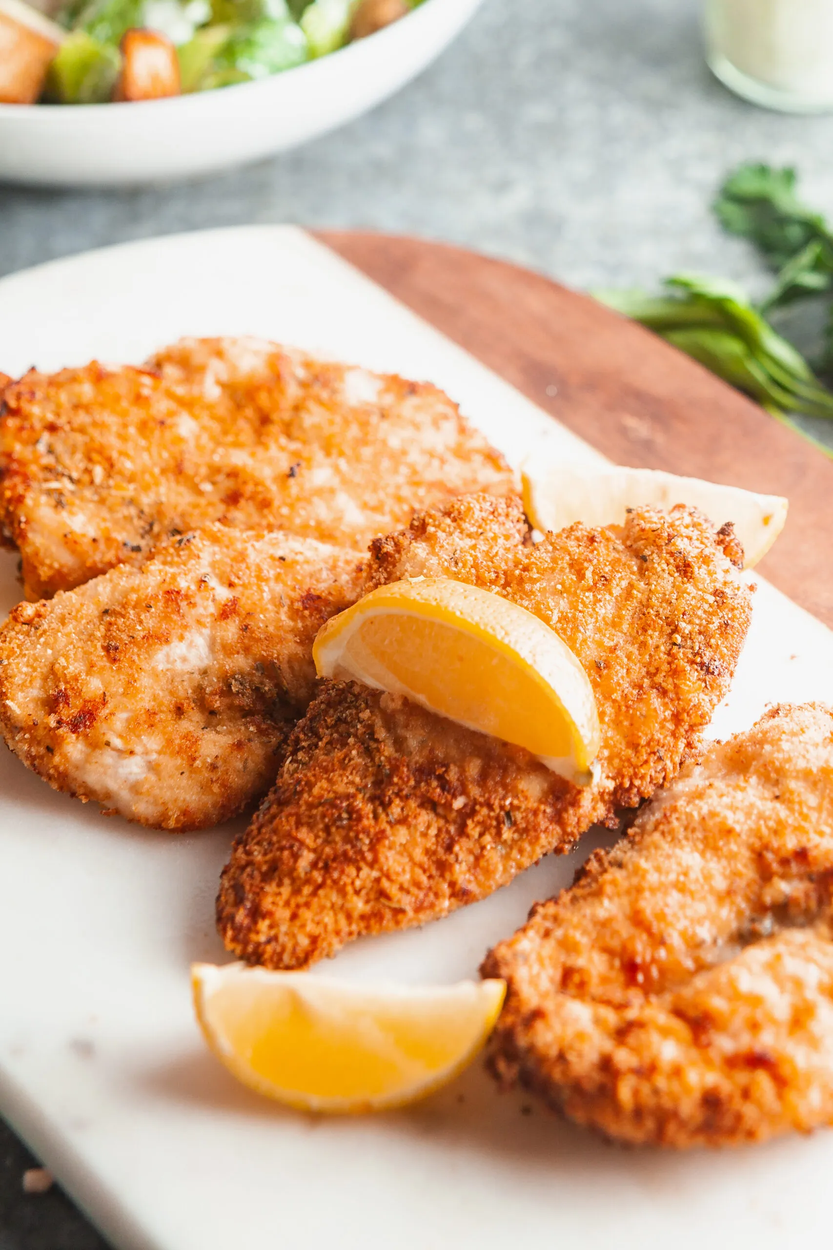 Easiest Air Fried Chicken Cutlets