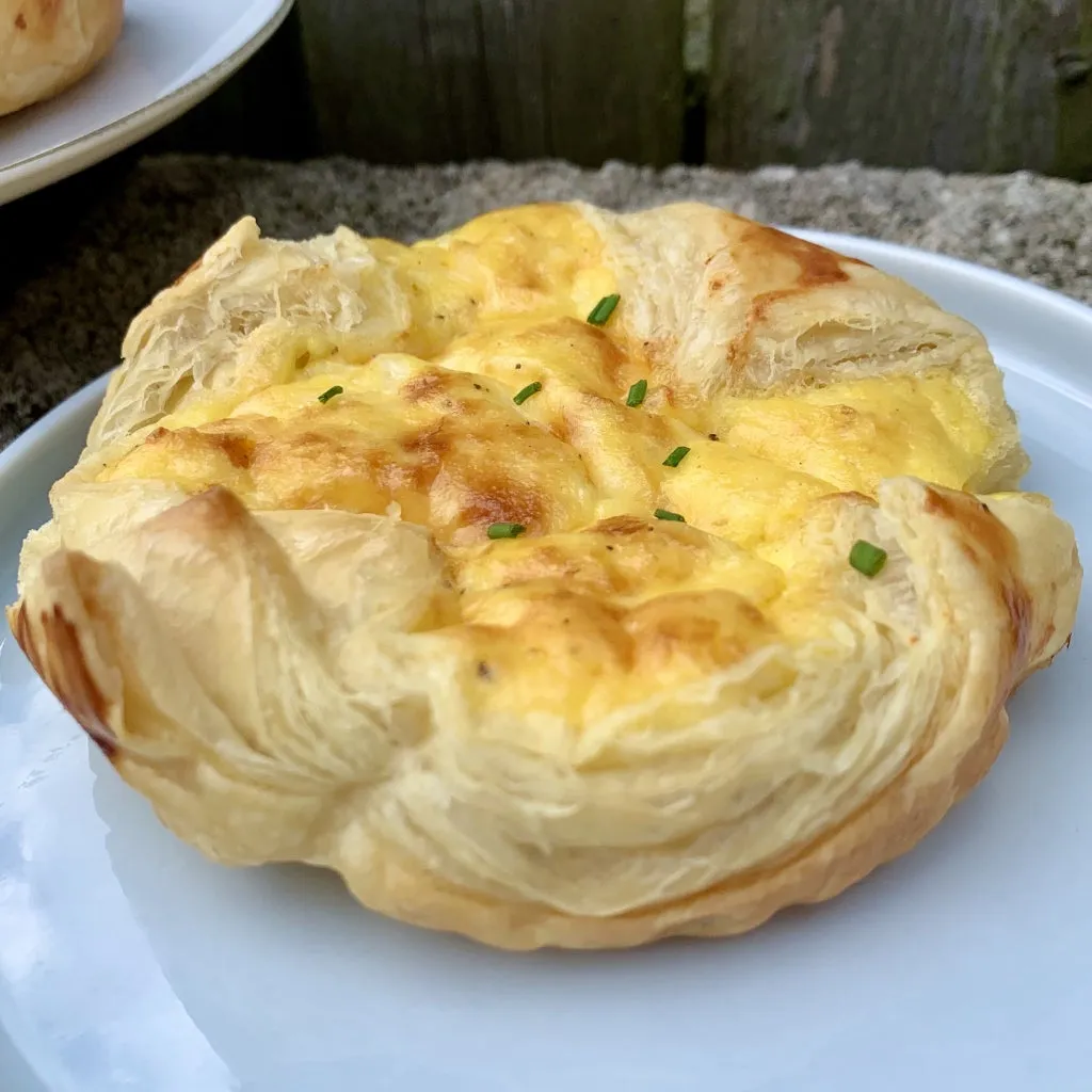 East Four Cheese Breakfast Souffle Pastry