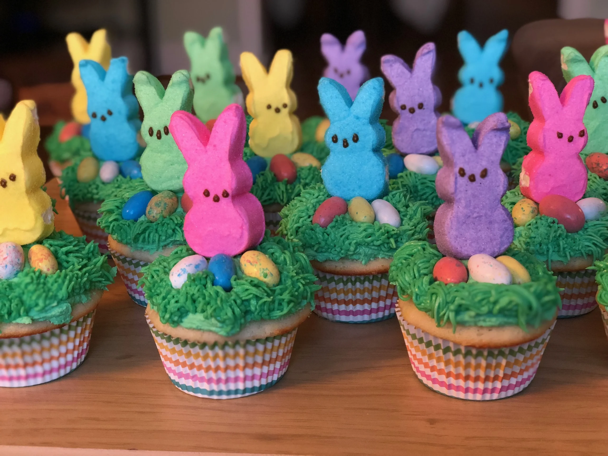 Easter Bunny Peep Cupcake