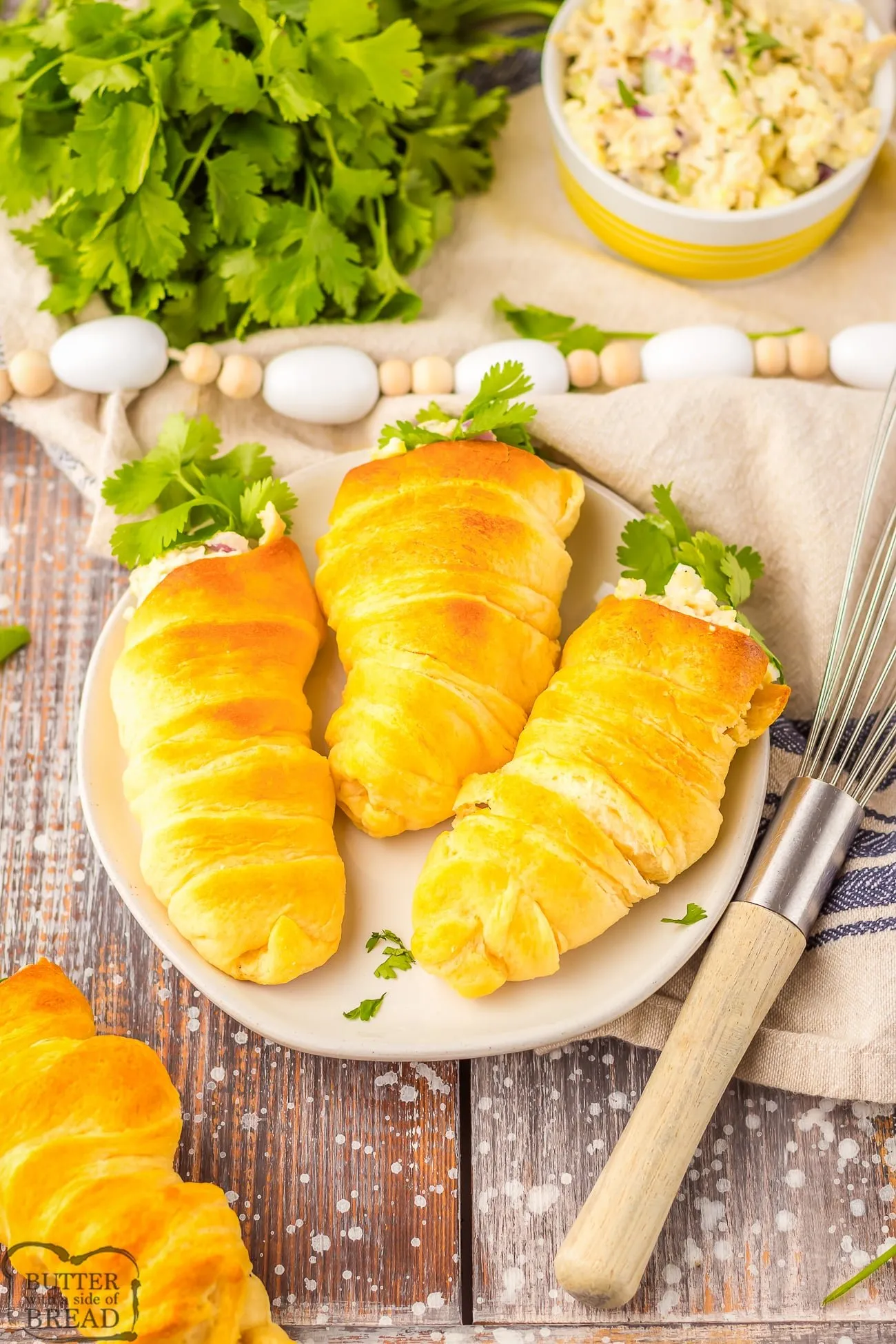Easter Chicken Salad Crescents
