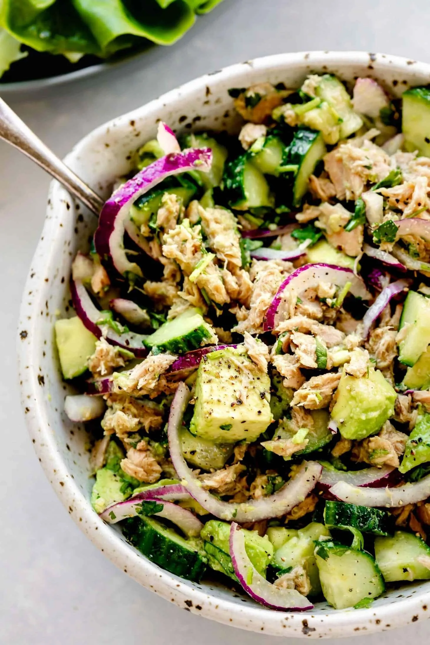 Easy Avocado Tuna Salad