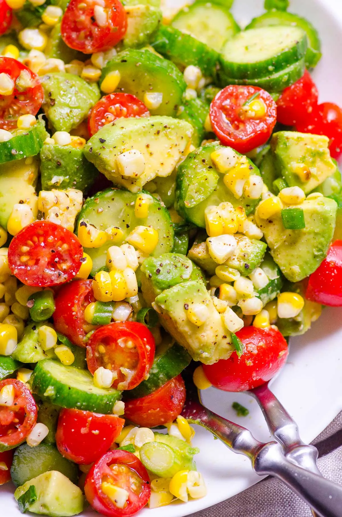 Easy Avocado and Corn Salad