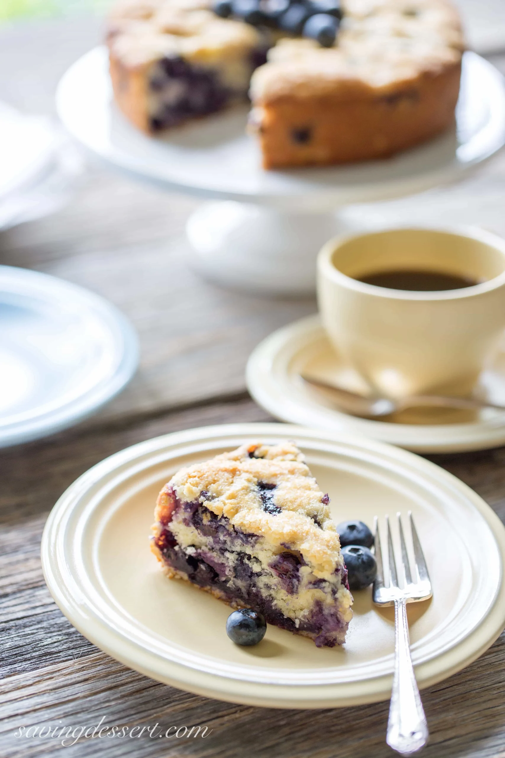 Easy Blueberry Breakfast Cake