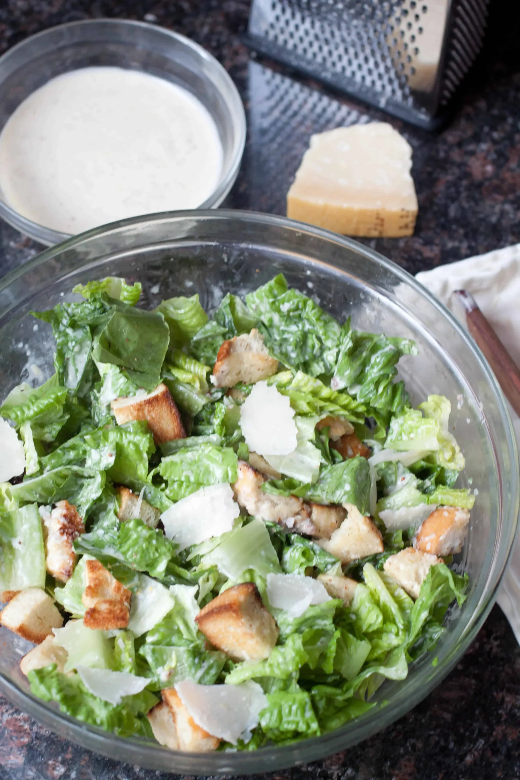 Easy Caesar Dressing from Scratch