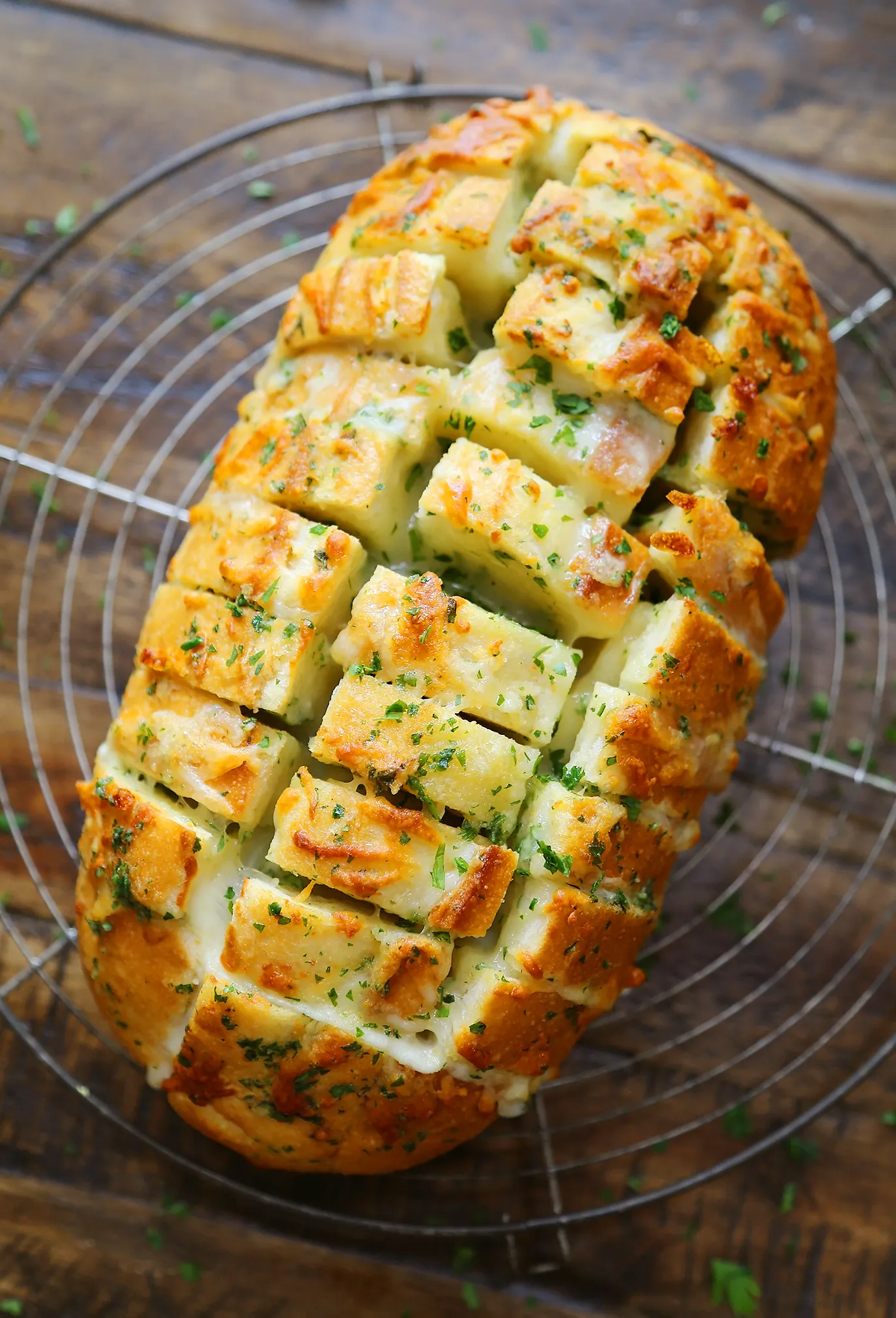 Easy Cheesy Pull Apart Bread