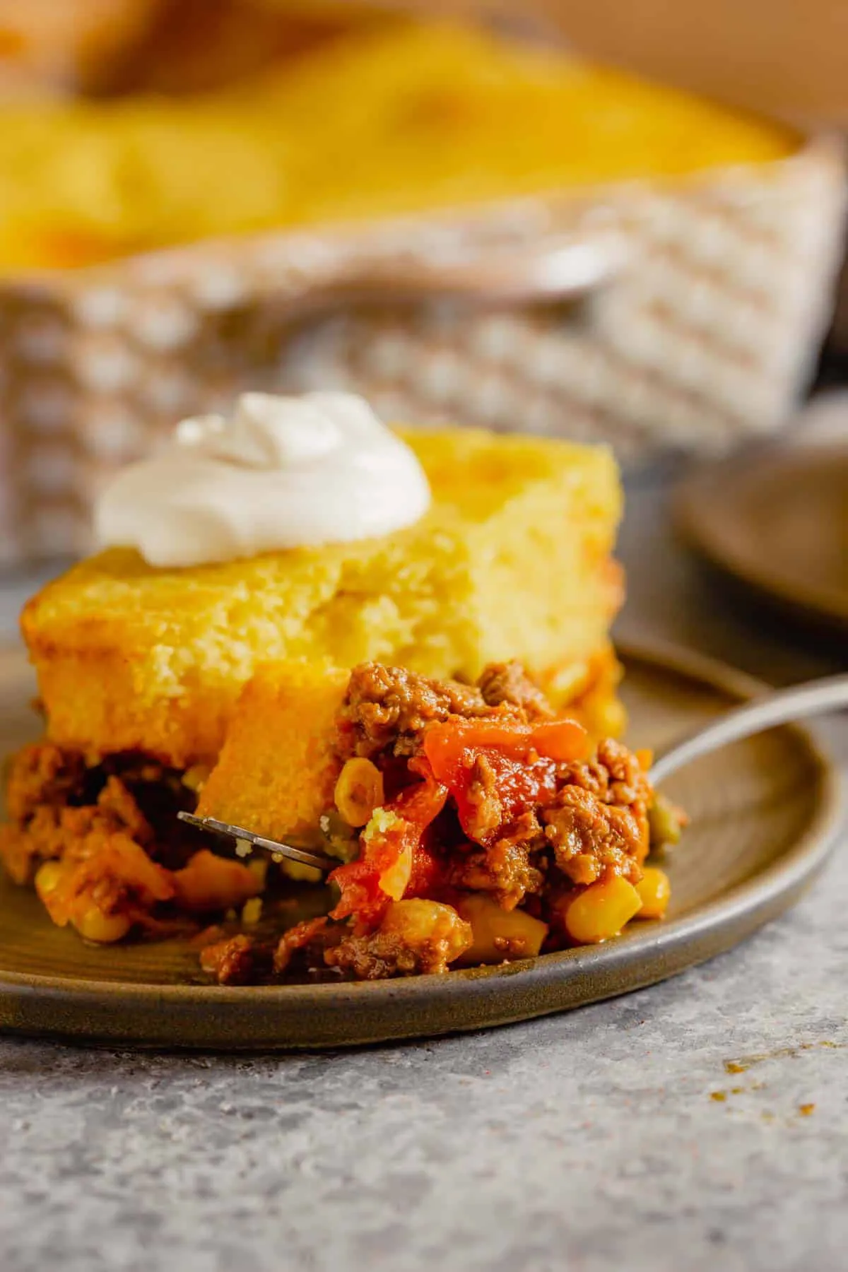 Easy Cheesy Tamale Pie