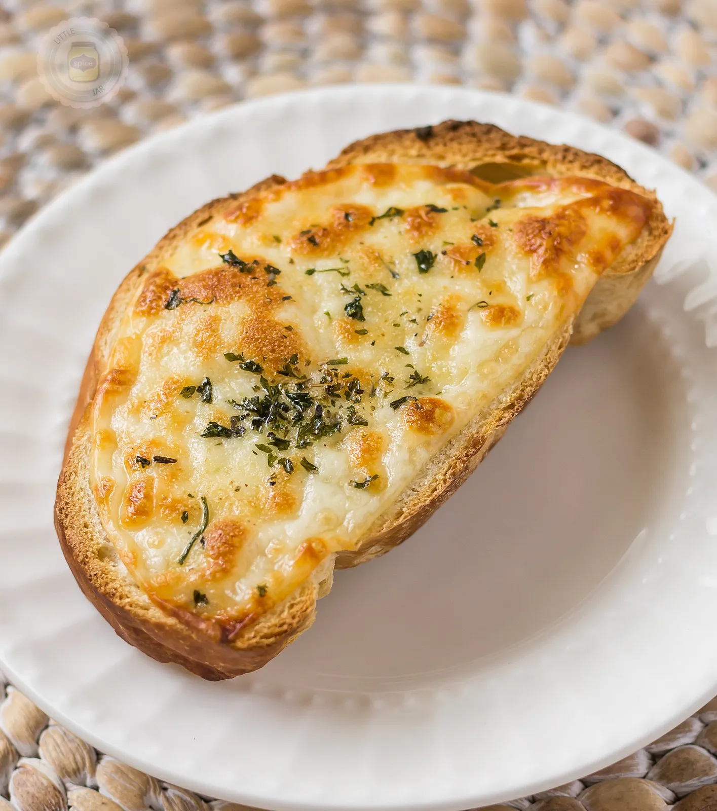 Easy Cheesy Toasted Garlic Bread