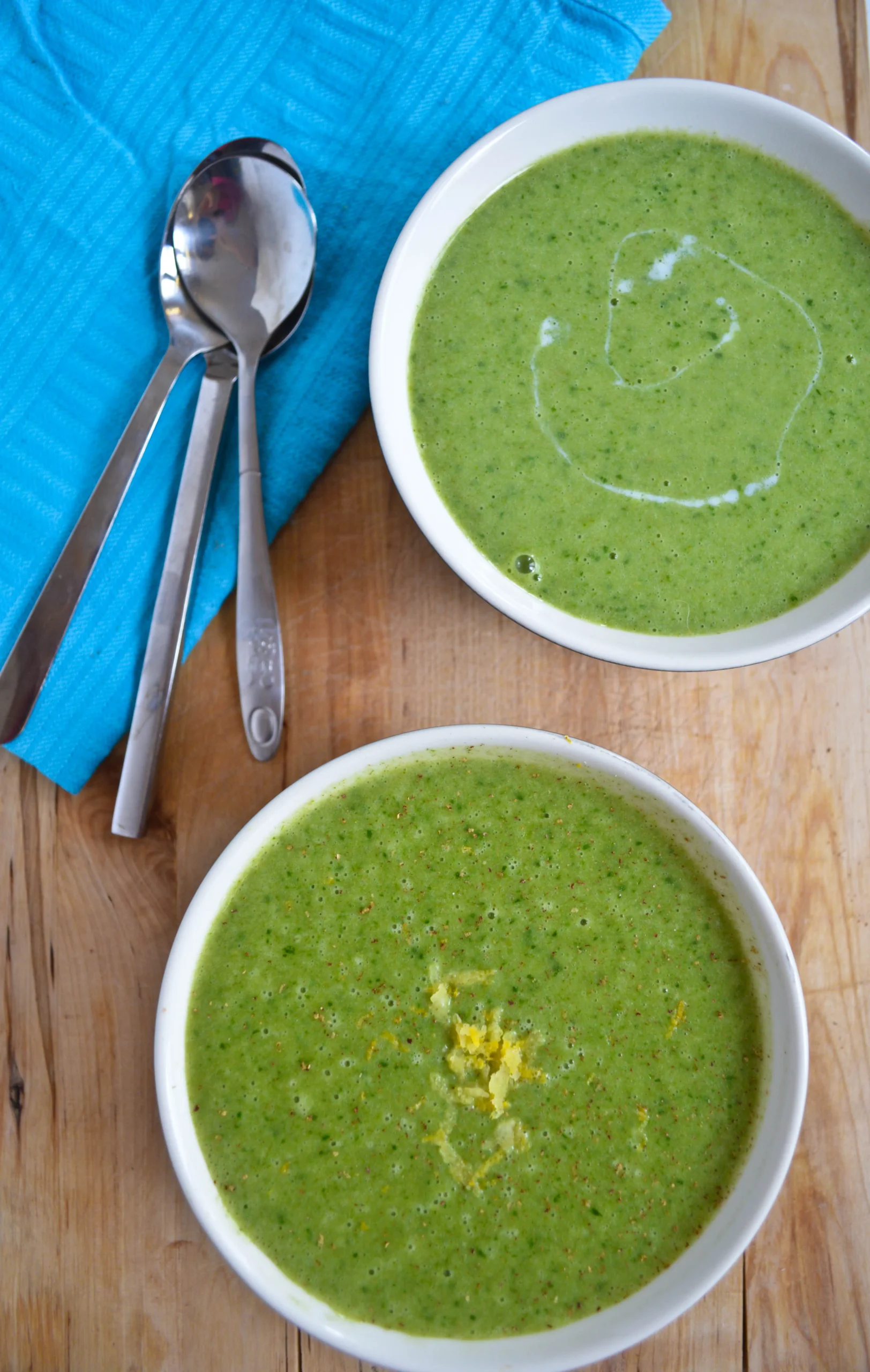 Easy Creamy Spinach Soup