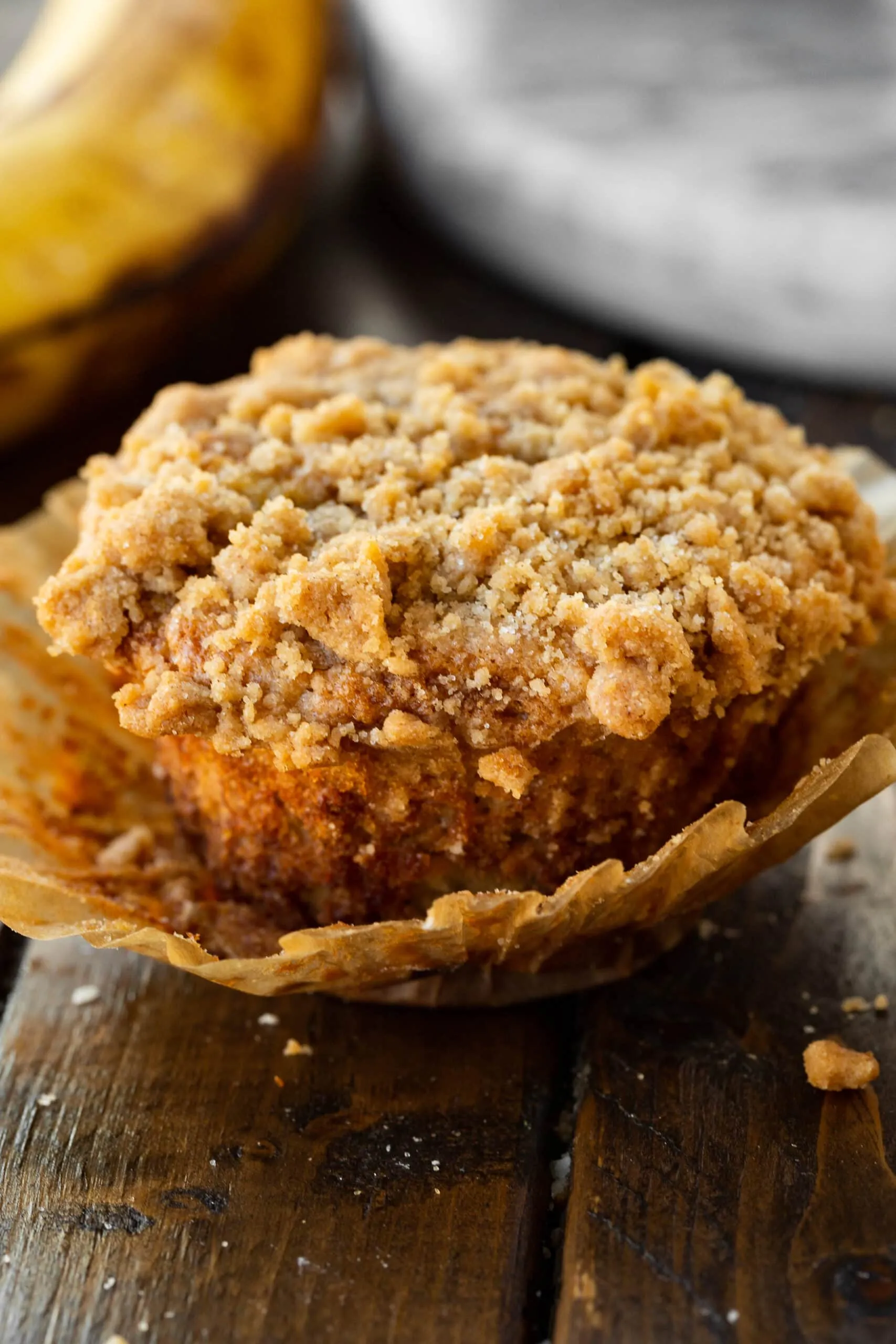 Easy Eggless Banana Bread Muffins