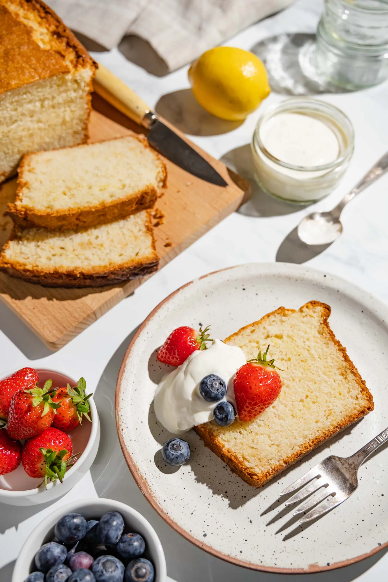 Easy French Yogurt Cake (Gâteau au Yaourt)