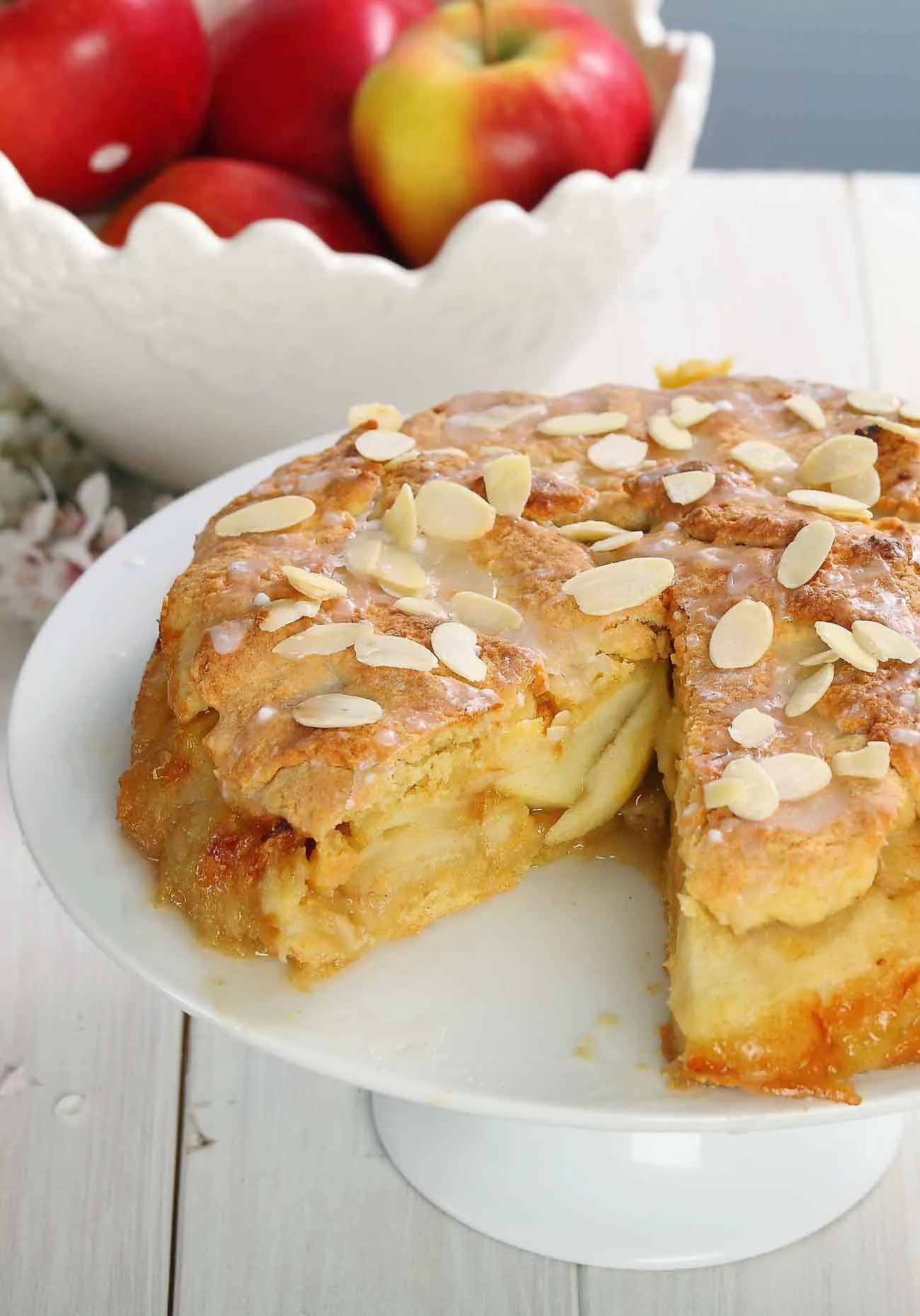 Easy Gluten Free German Apple Cake