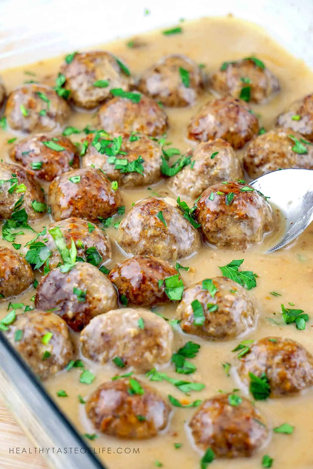 Easy Gluten Free Swedish Meatballs