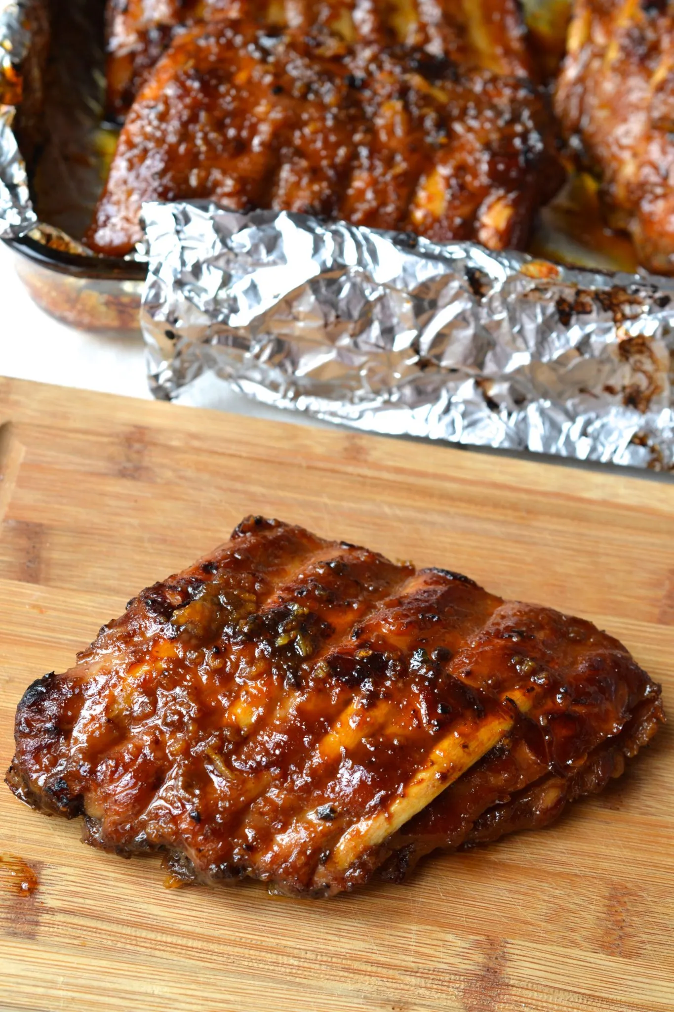 Easy Grilled Honey Garlic Ribs