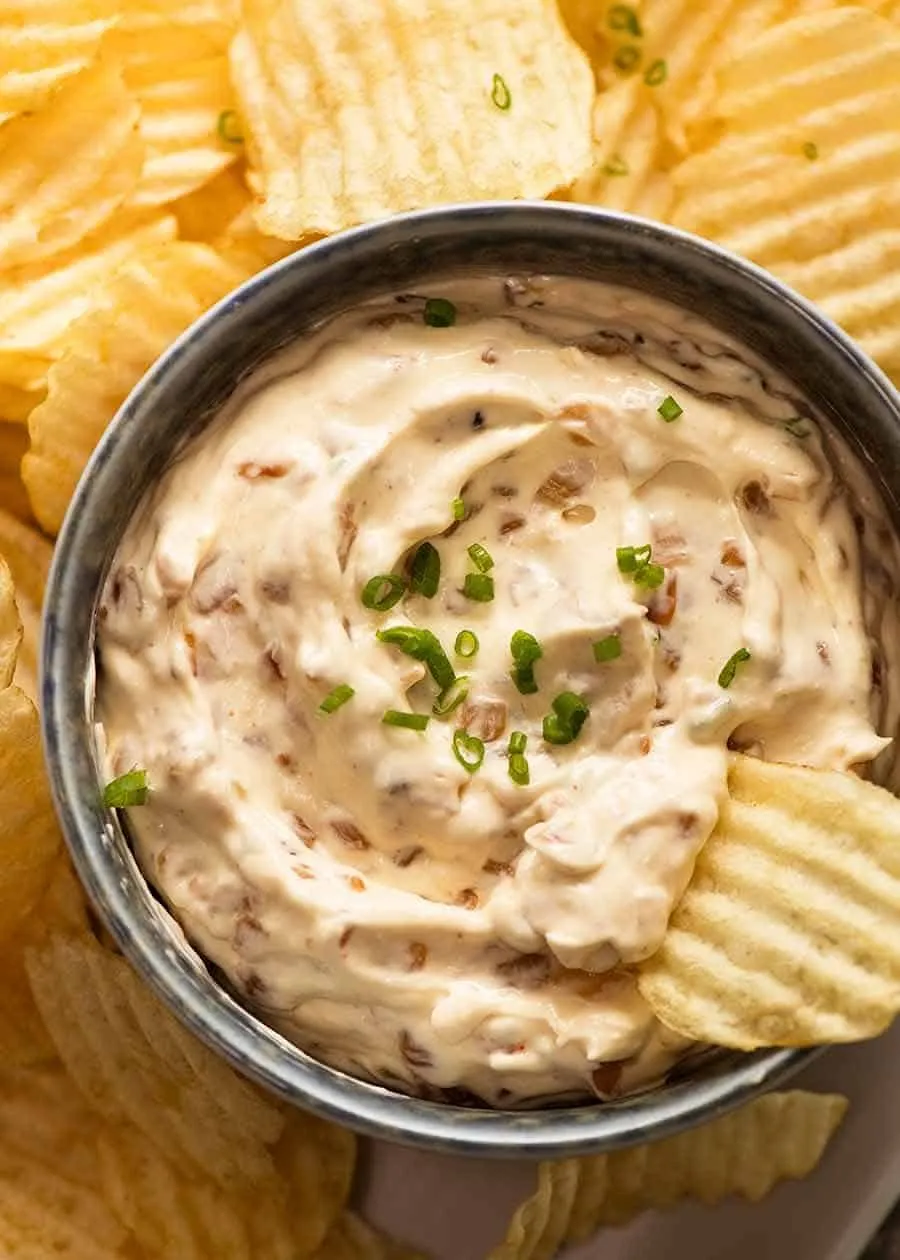 Easy Homemade Onion Dip Better Than a Mix
