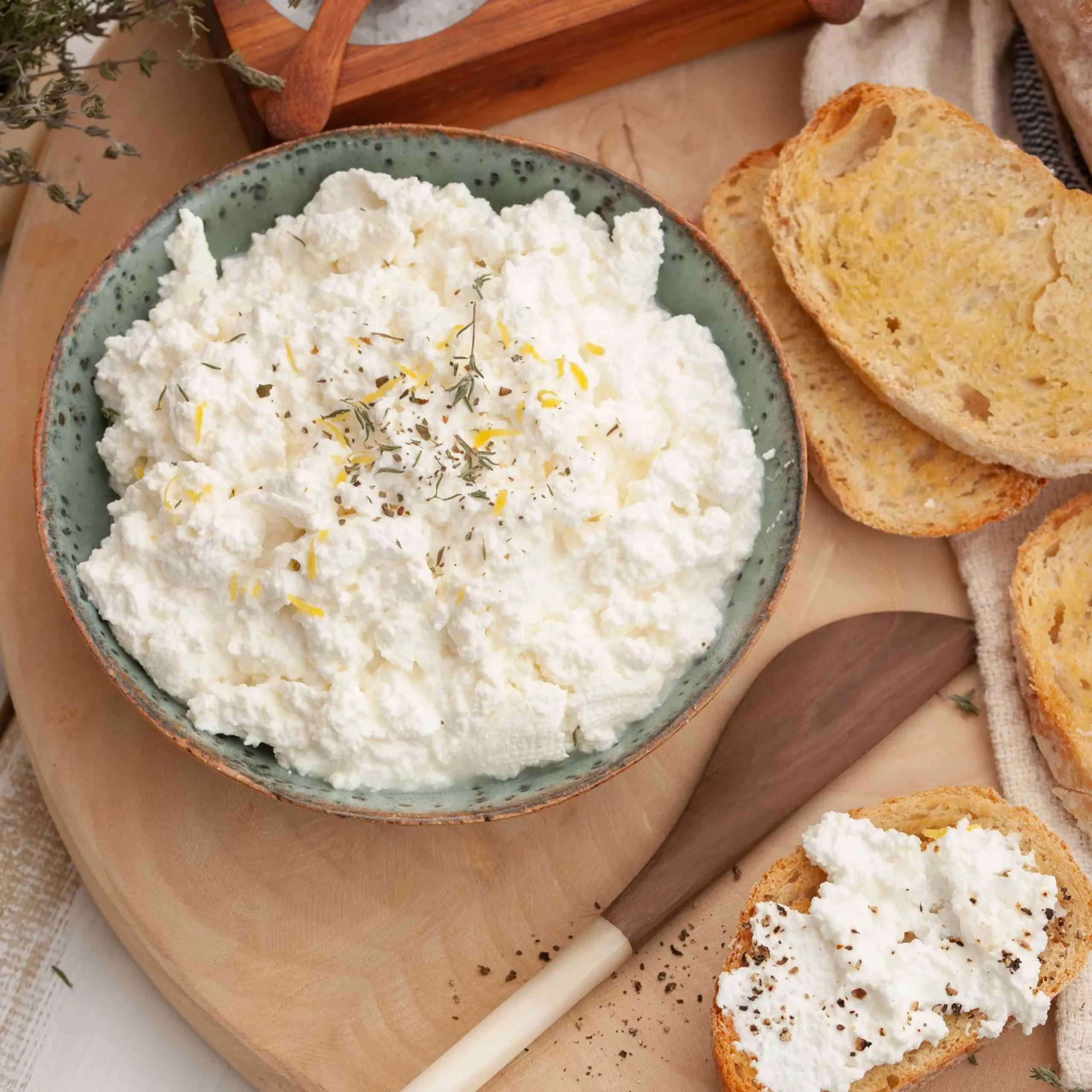 Easy Homemade Ricotta Cheese