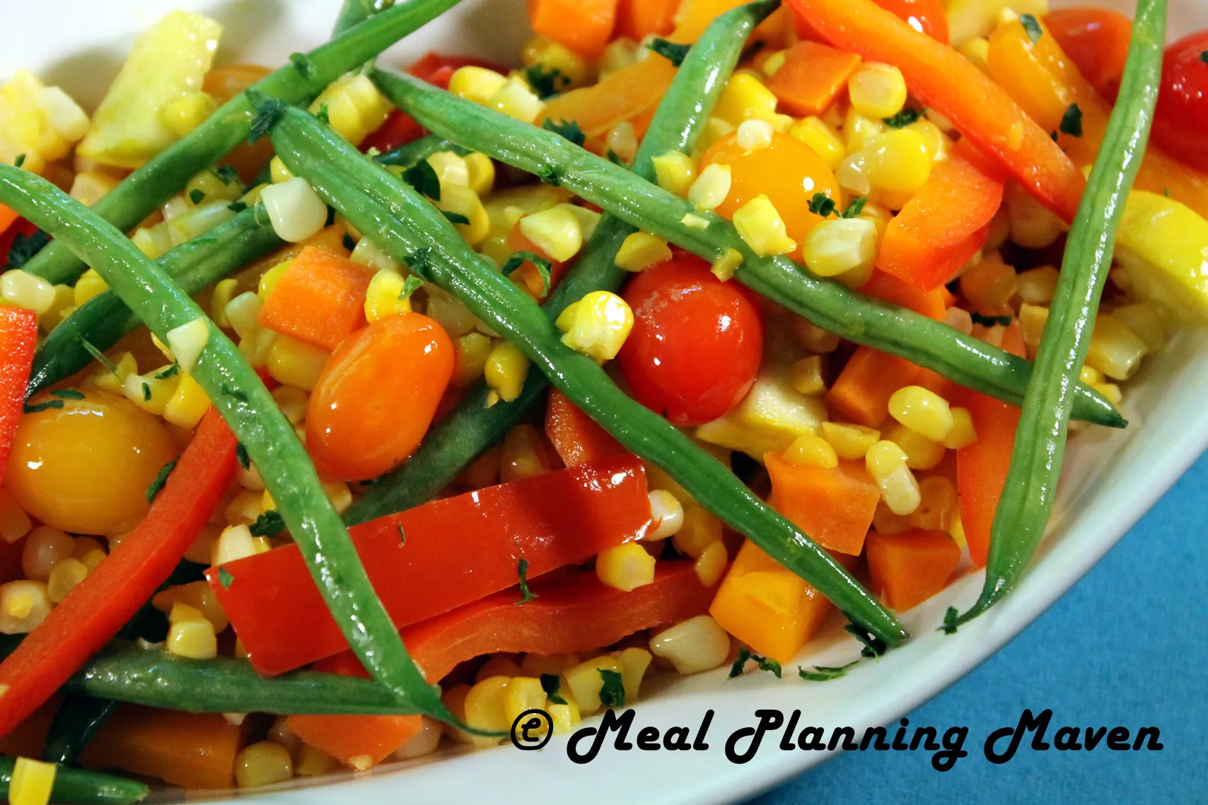 Easy Italian Corn Saute