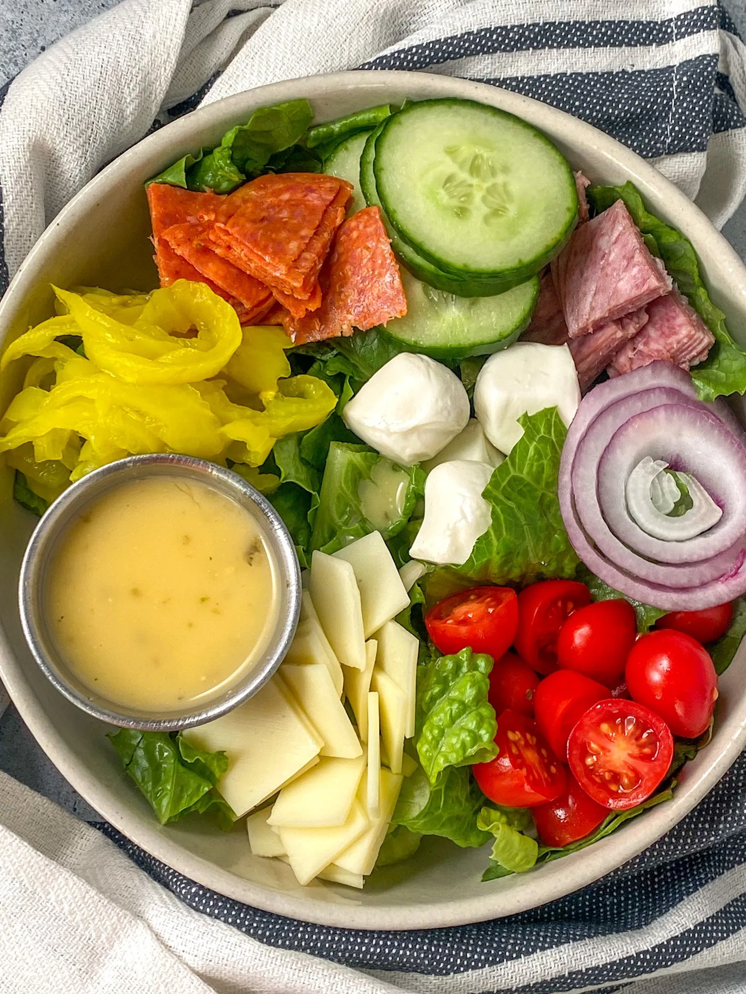 Easy Italian Sub Salads