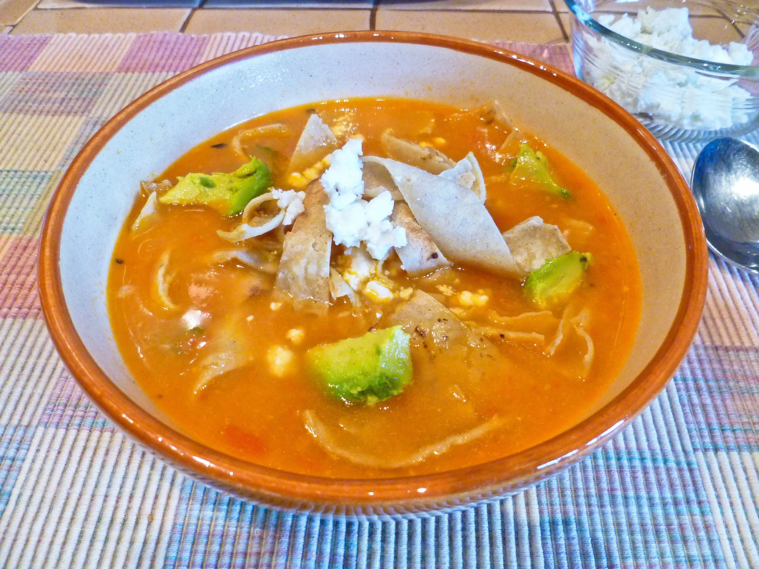 Easy Mexican Tortilla Soup