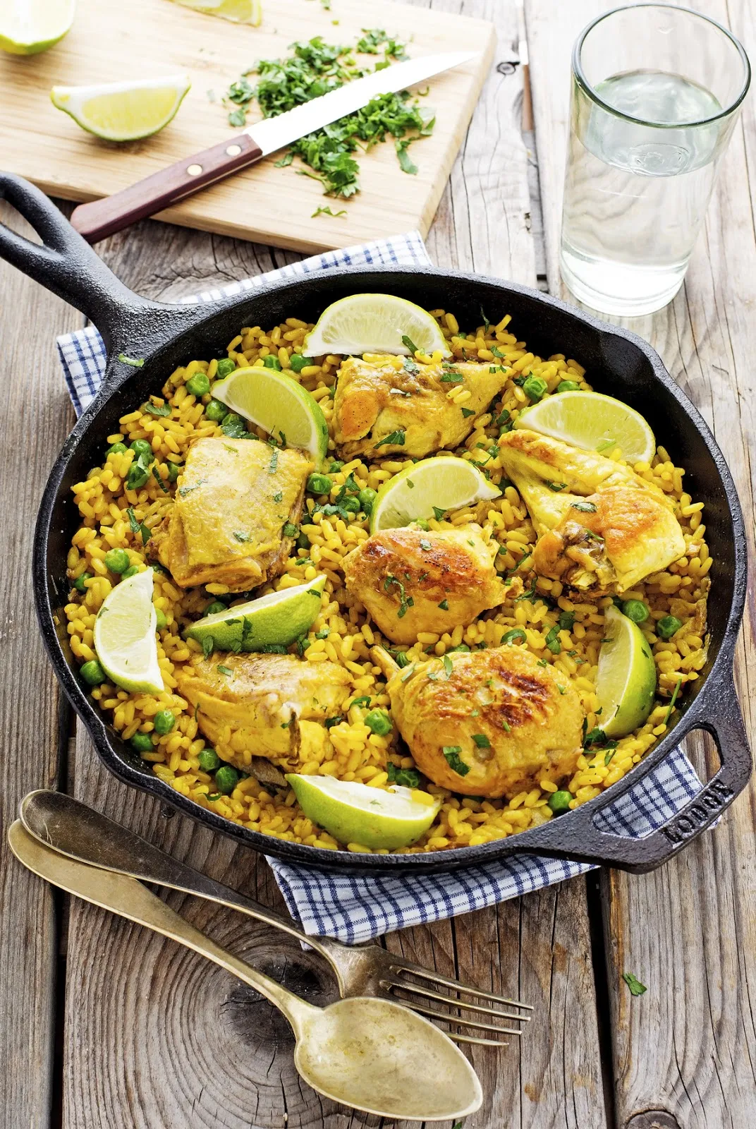 Easy One Pan Chicken with Turmeric Rice