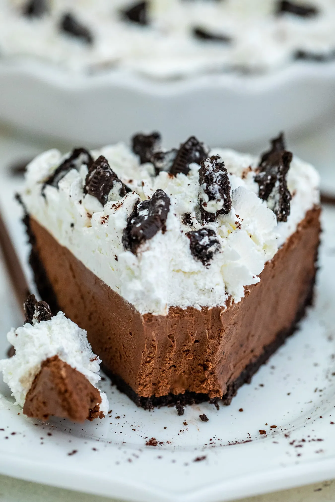 Easy Oreo Chocolate Pie