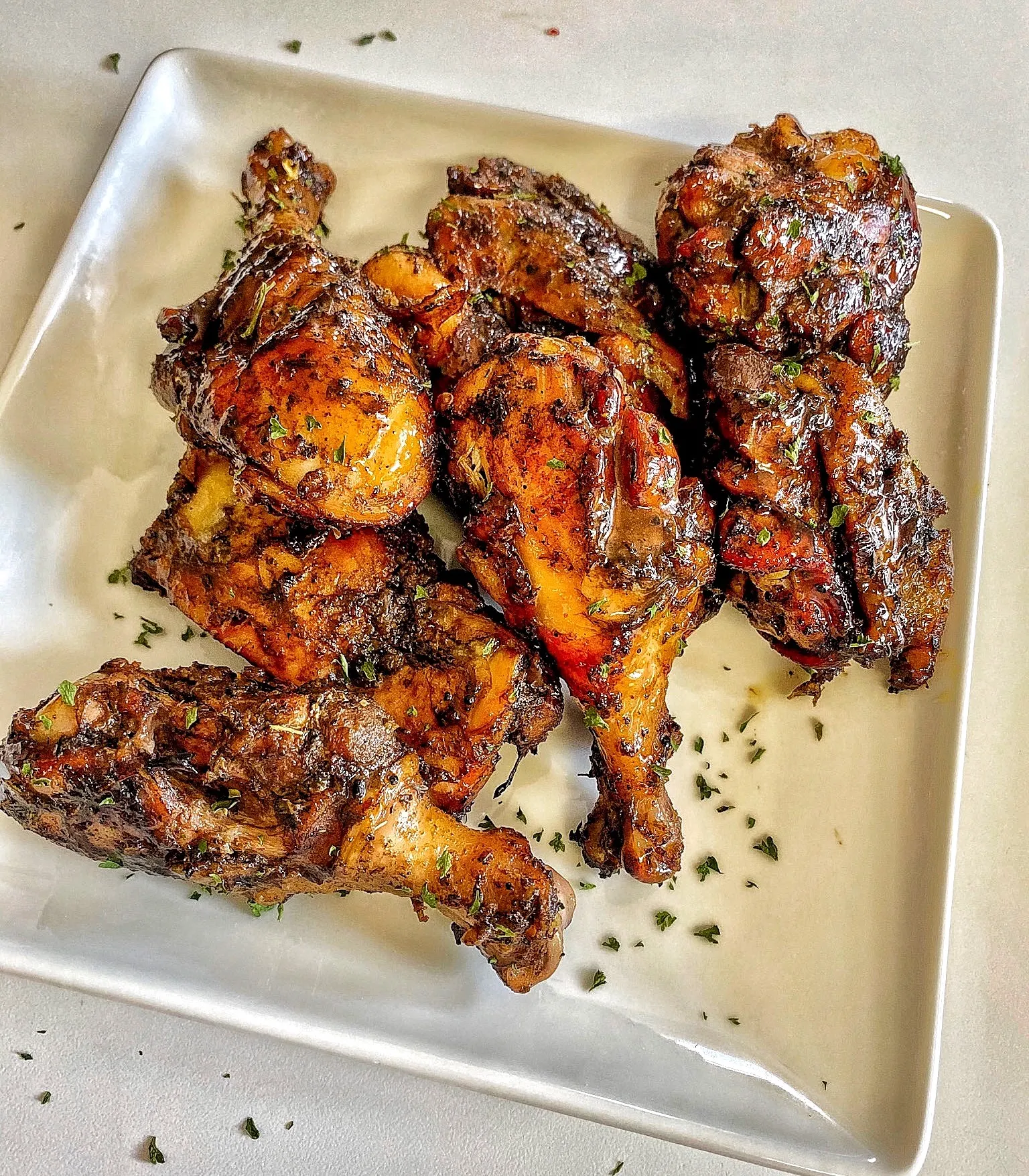 Easy Oven Baked Jerk Chicken