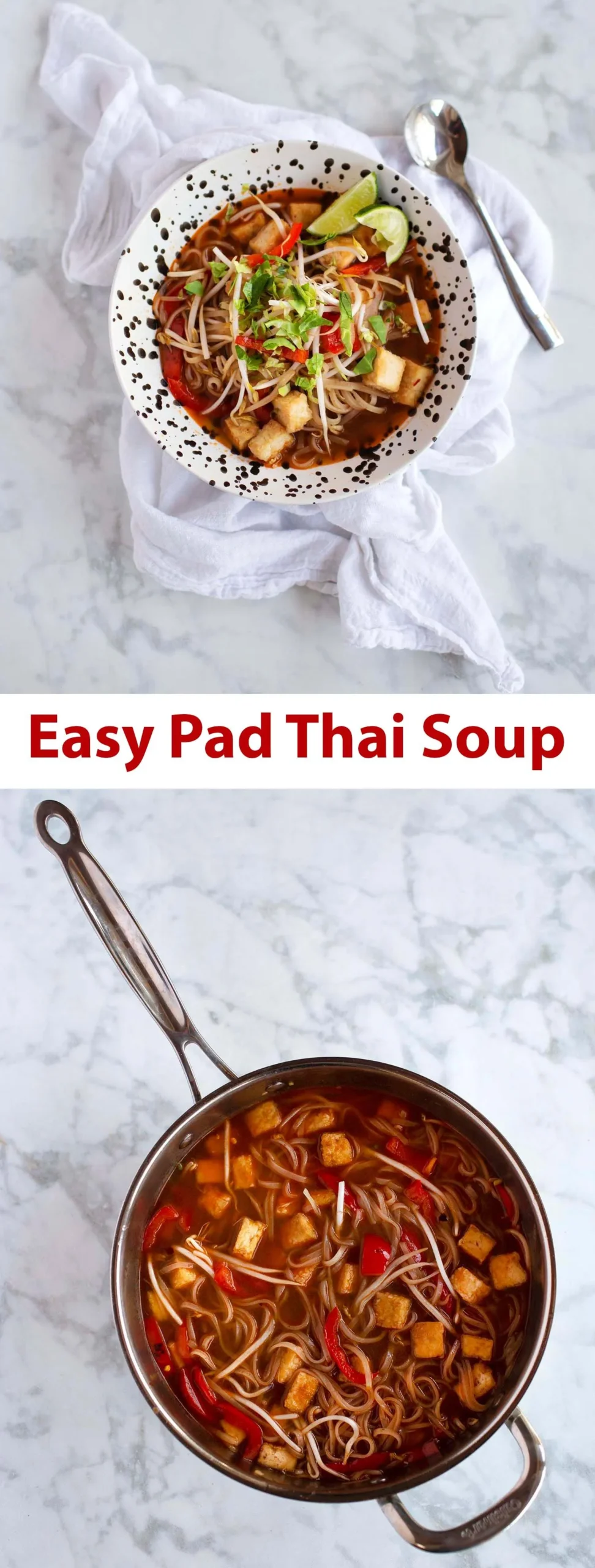 Easy Pad Thai Soup