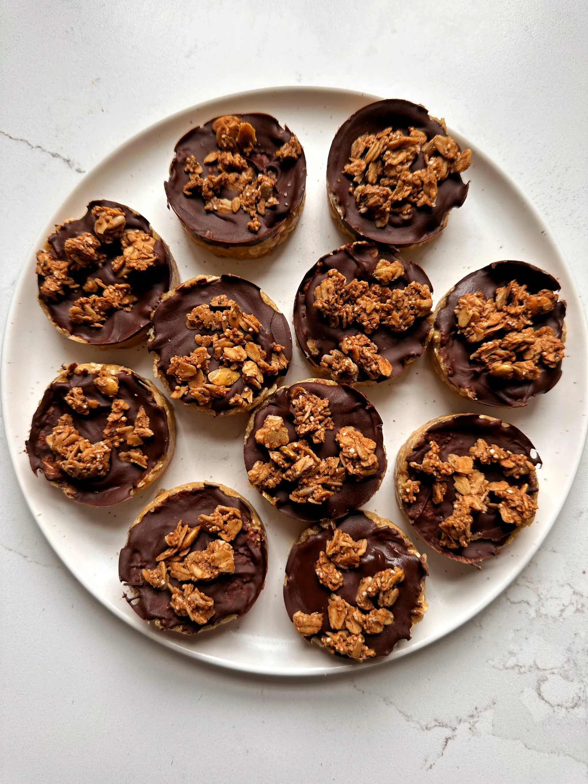 Easy Peanut Butter Cup Granola