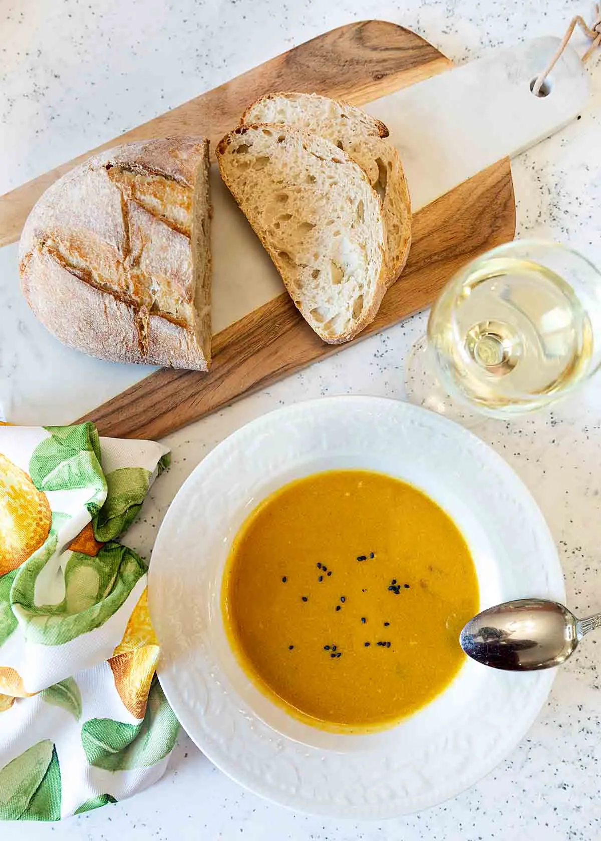 Easy Pumpkin Coconut Soup Harvest Party