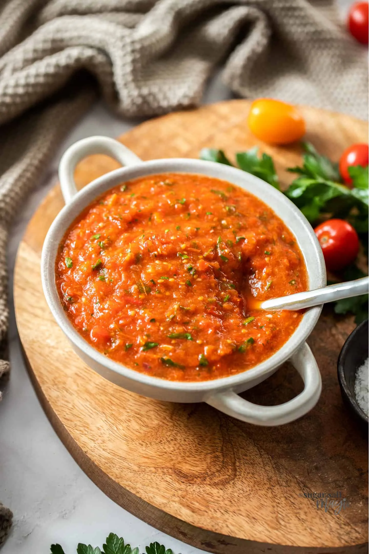 Easy Roasted Tomato Salsa