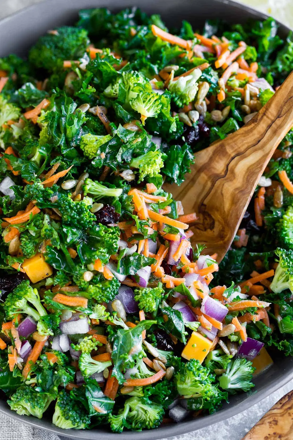 Easy Roasted Vegetable Salad Kale