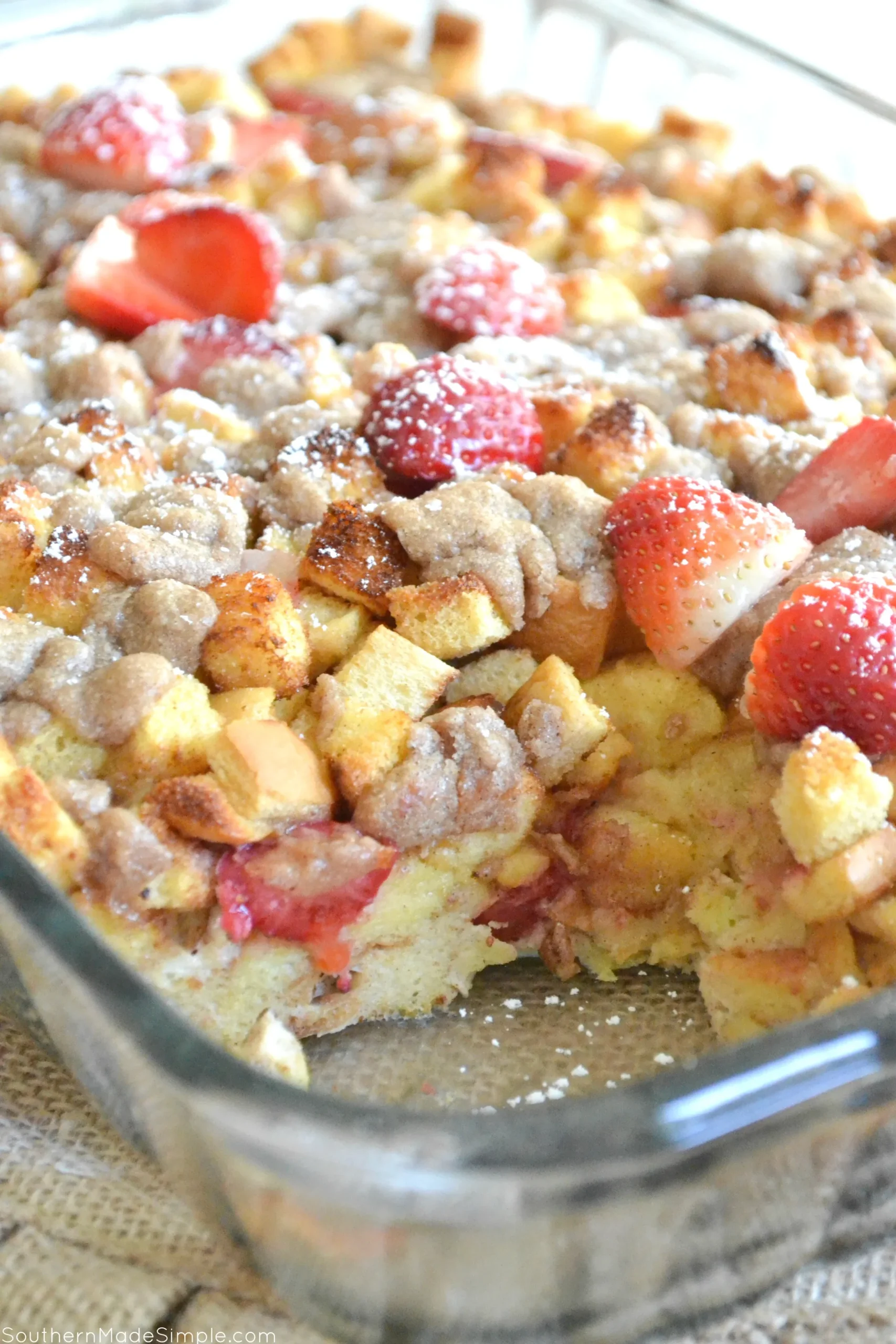 Easy Strawberry French Toast