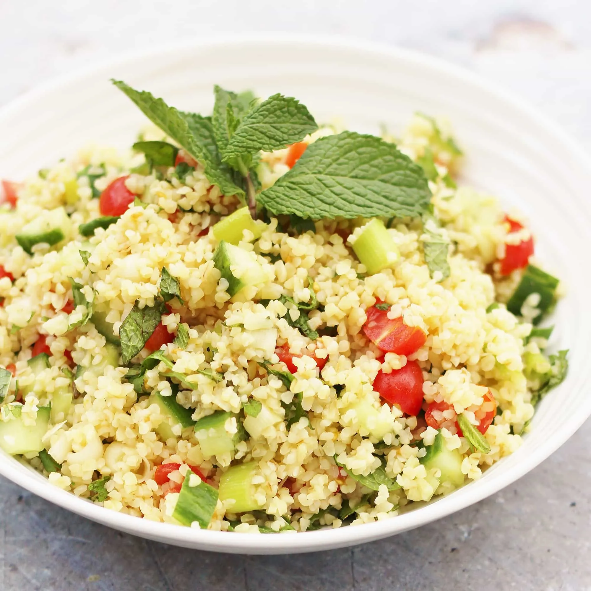 Easy Tabbouleh Salad Vegan