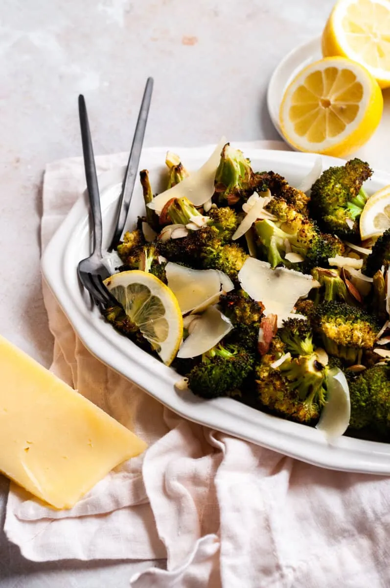 Easy Tuscan Roasted Broccoli