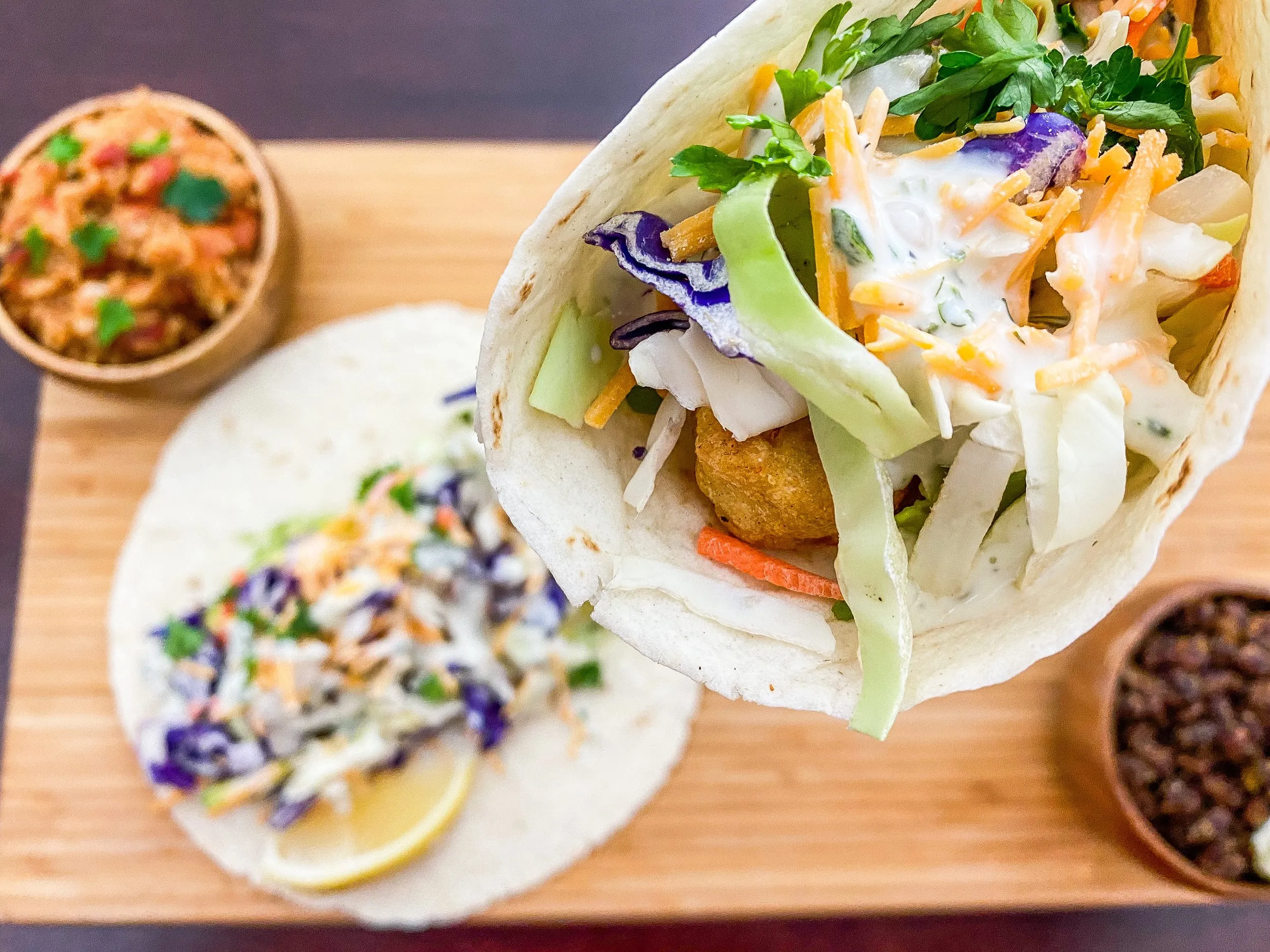 Easy Vegan Fish Tacos